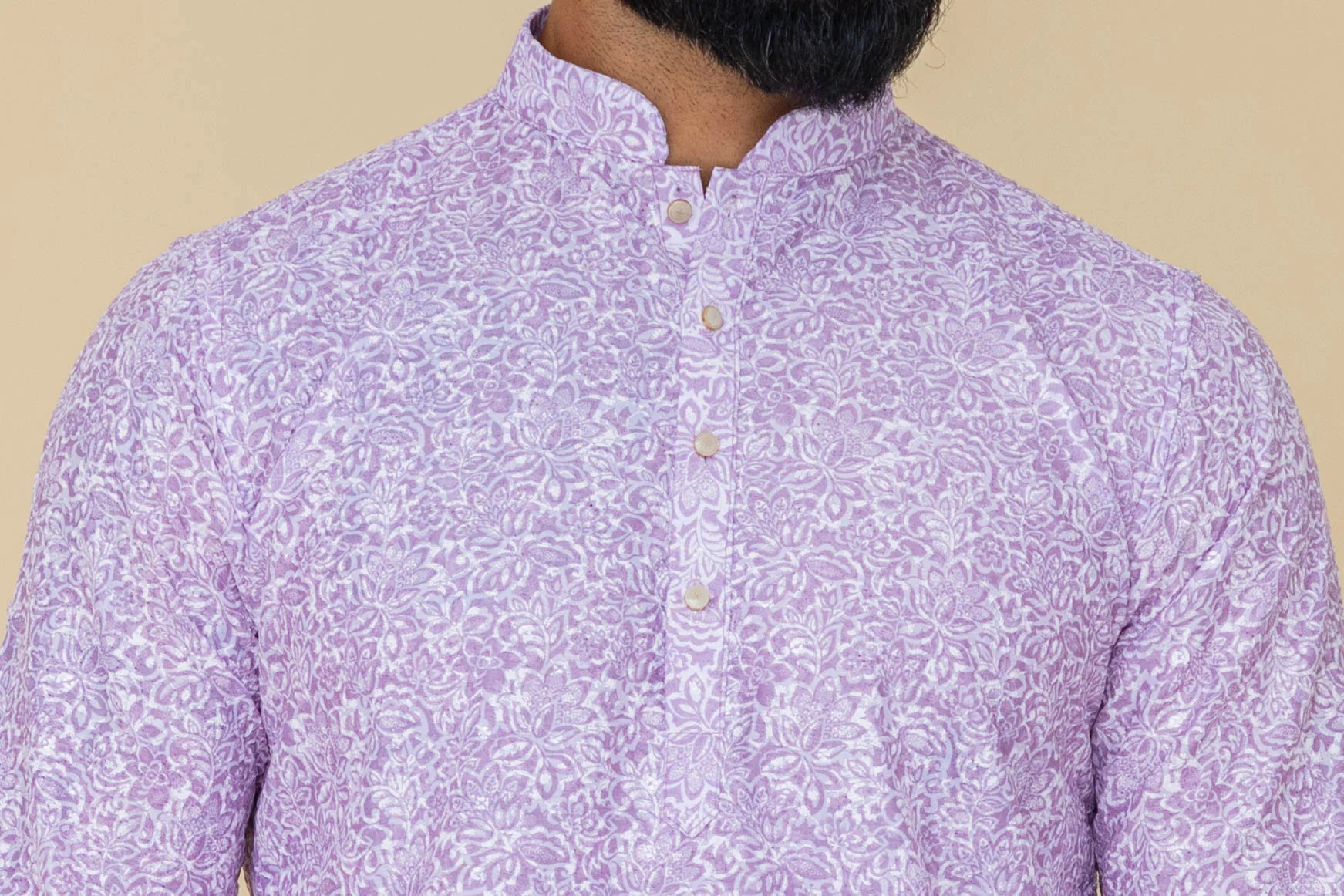 MLS PRINTED KURTA PAJAMA