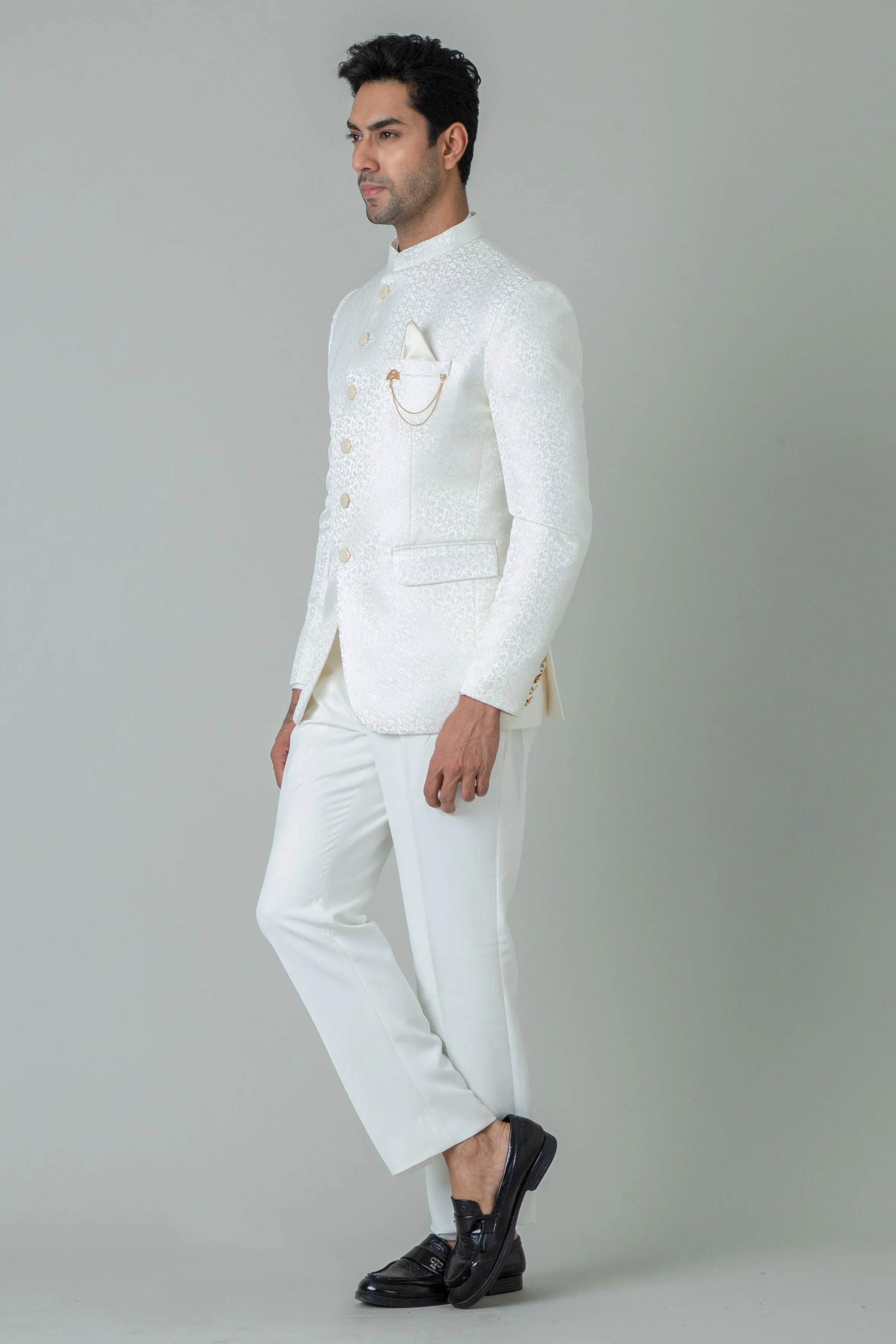 MLS PRINTED JODHPURI SUIT