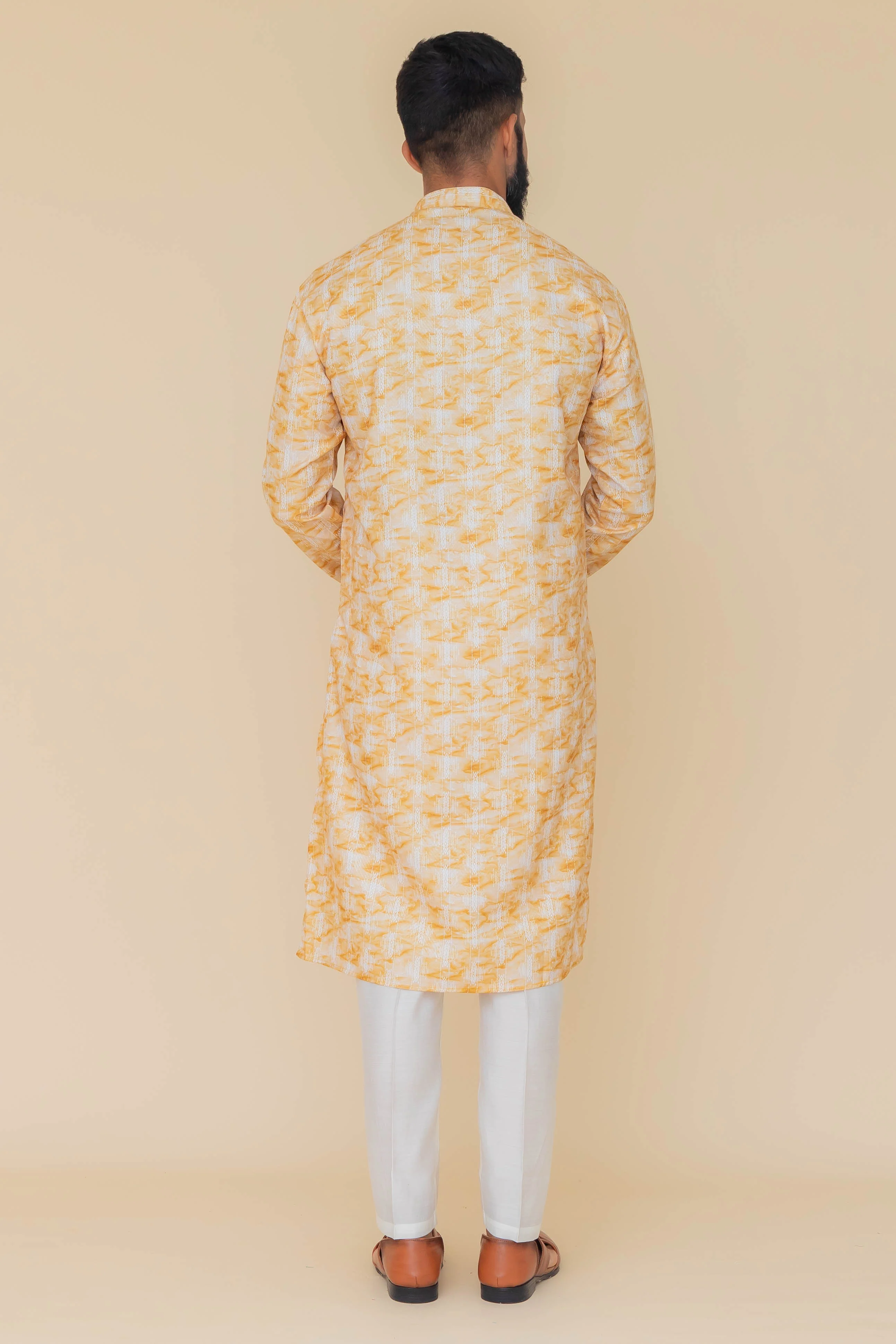 MLS PRINTED KURTA PAJAMA