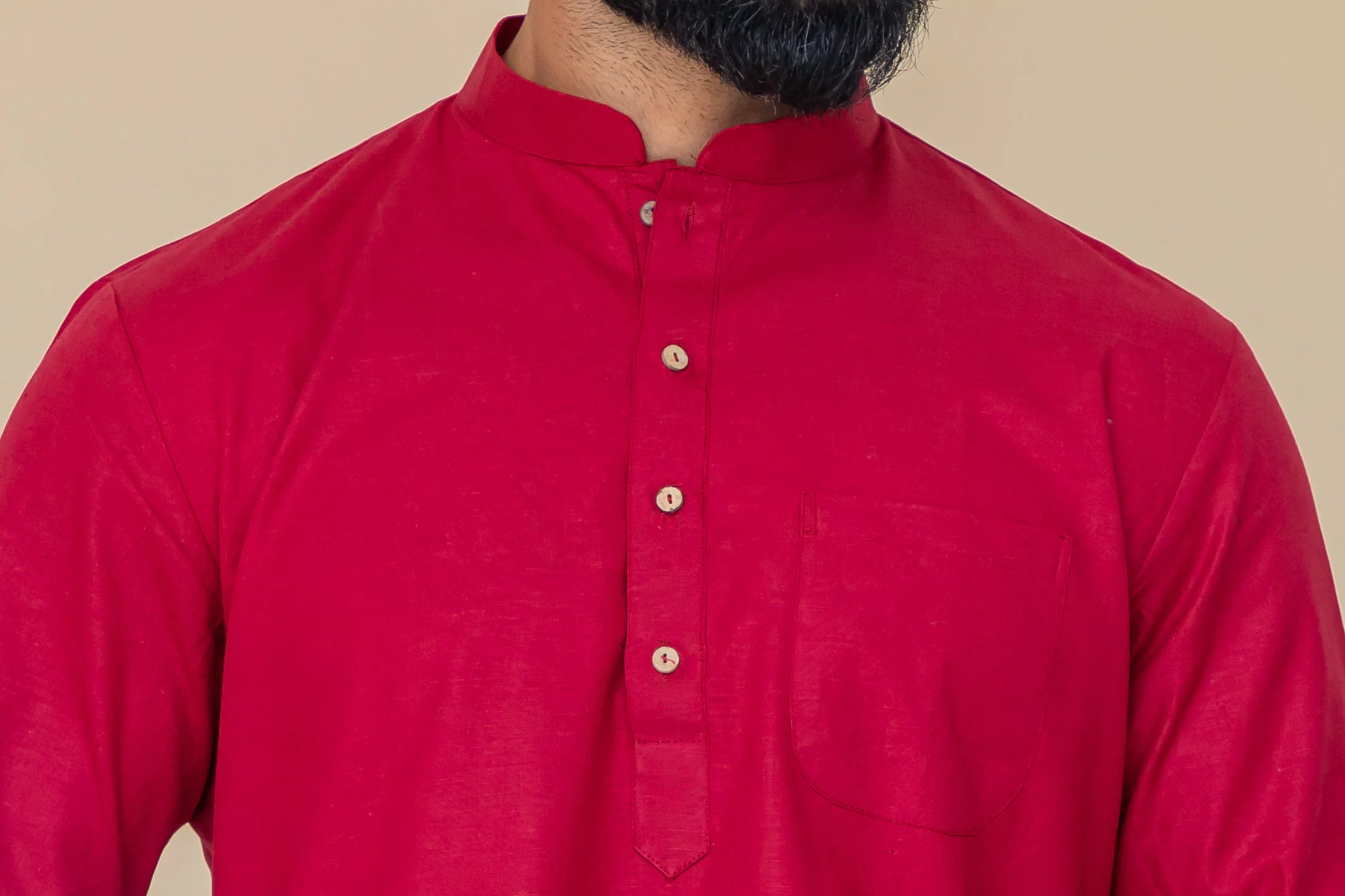 MLS COTTON KURTA ( MID LENGTH)