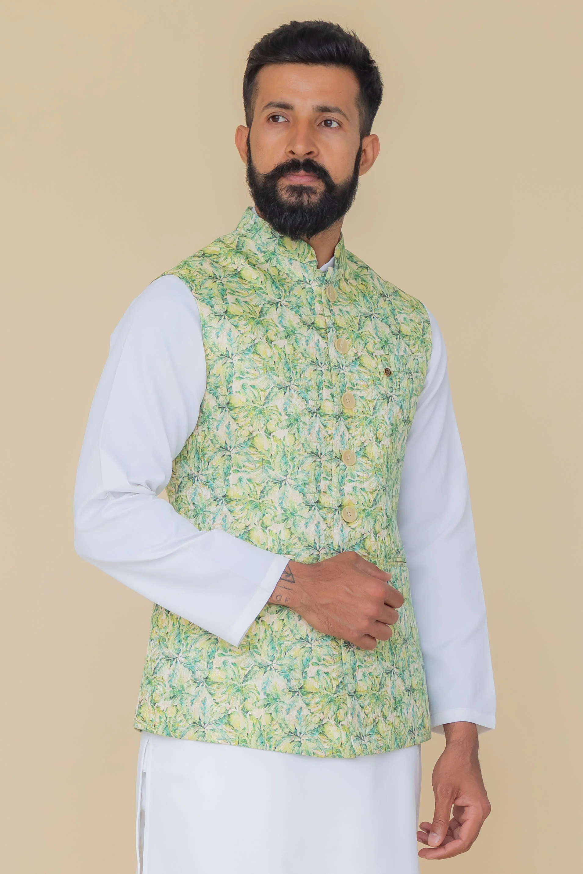 MLS PRINTED JAWAHAR JACKET