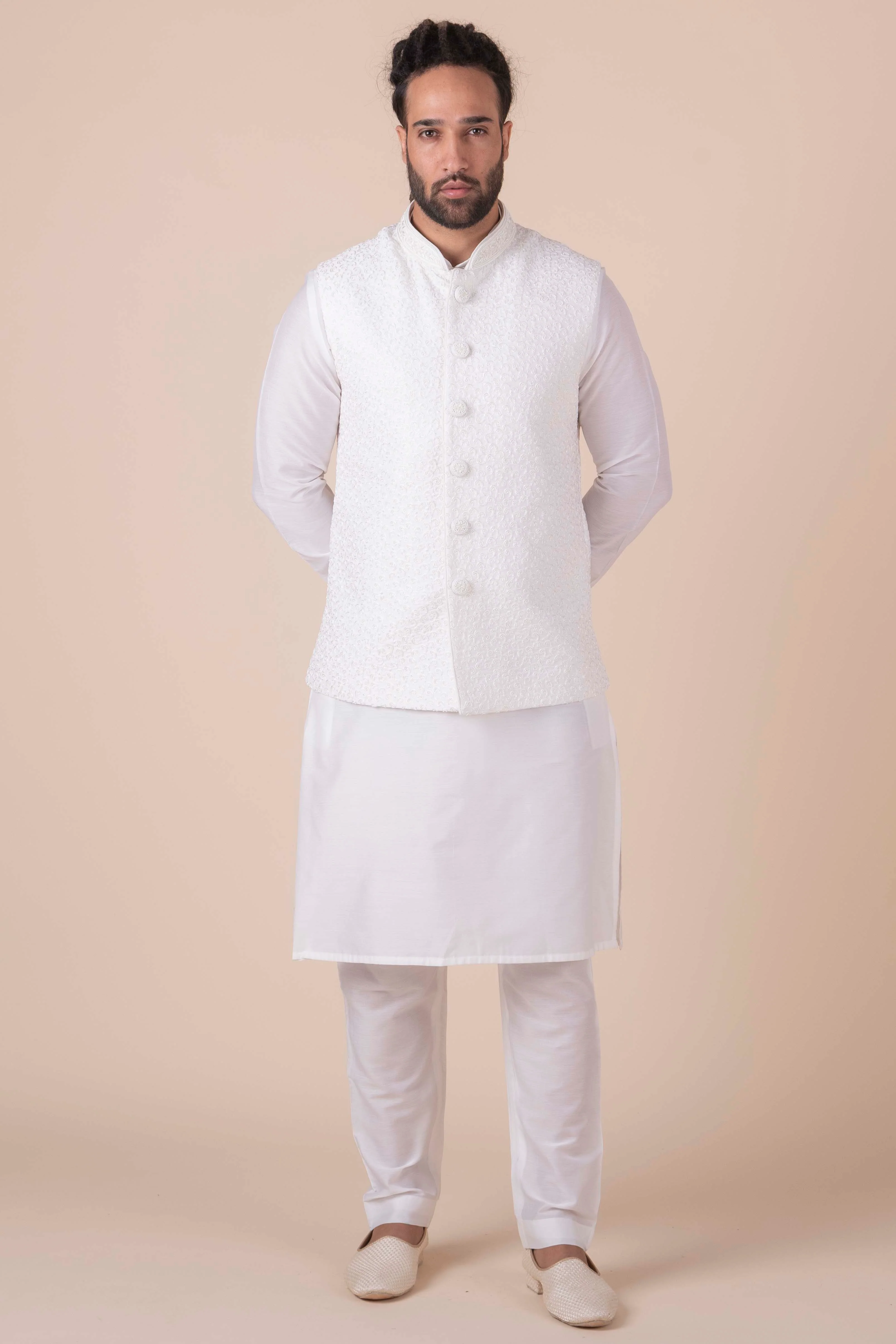MLS KURTA JAWAHAR SET