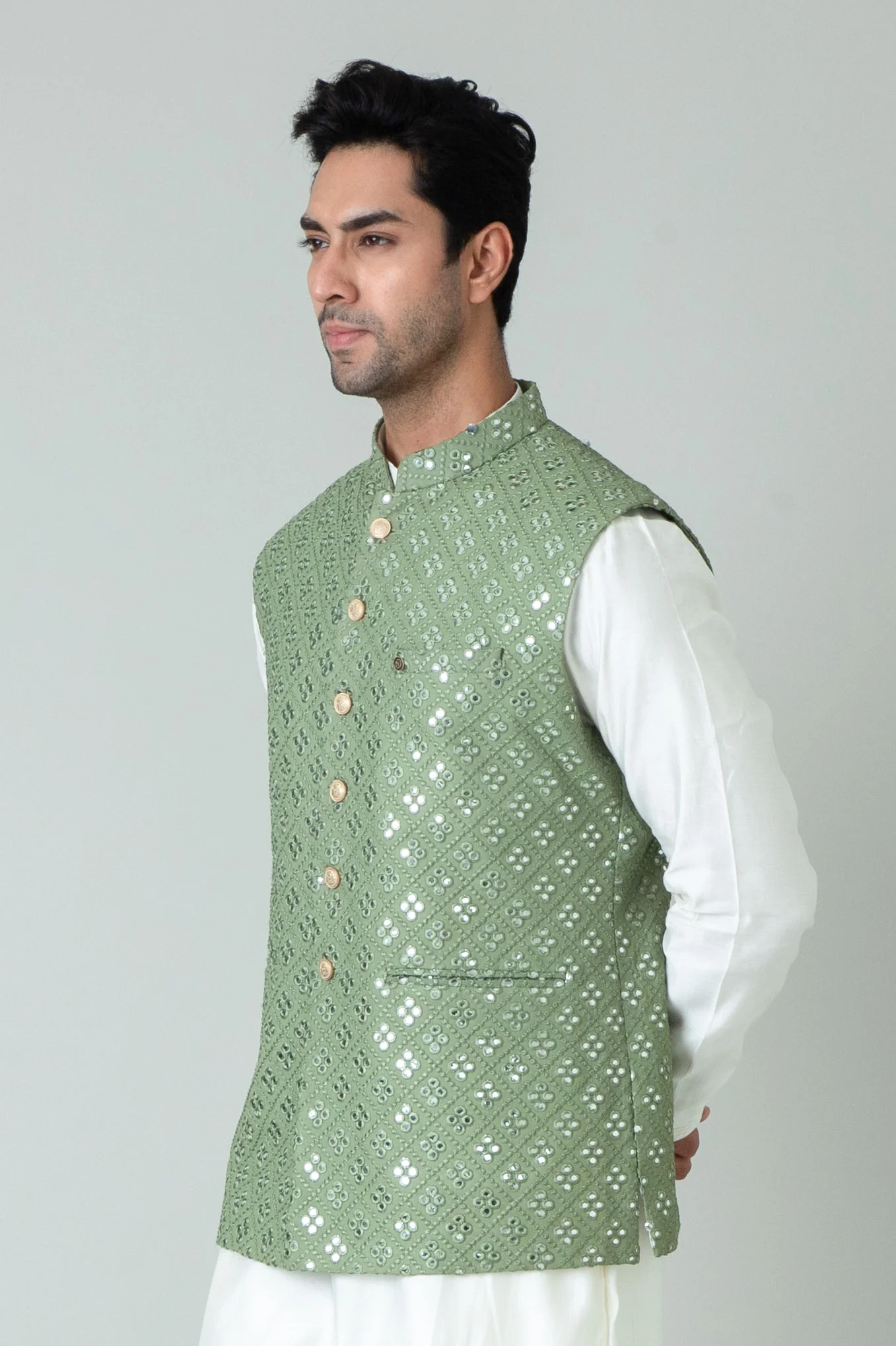 MLS EMBROIDERED JAWAHAR JACKET