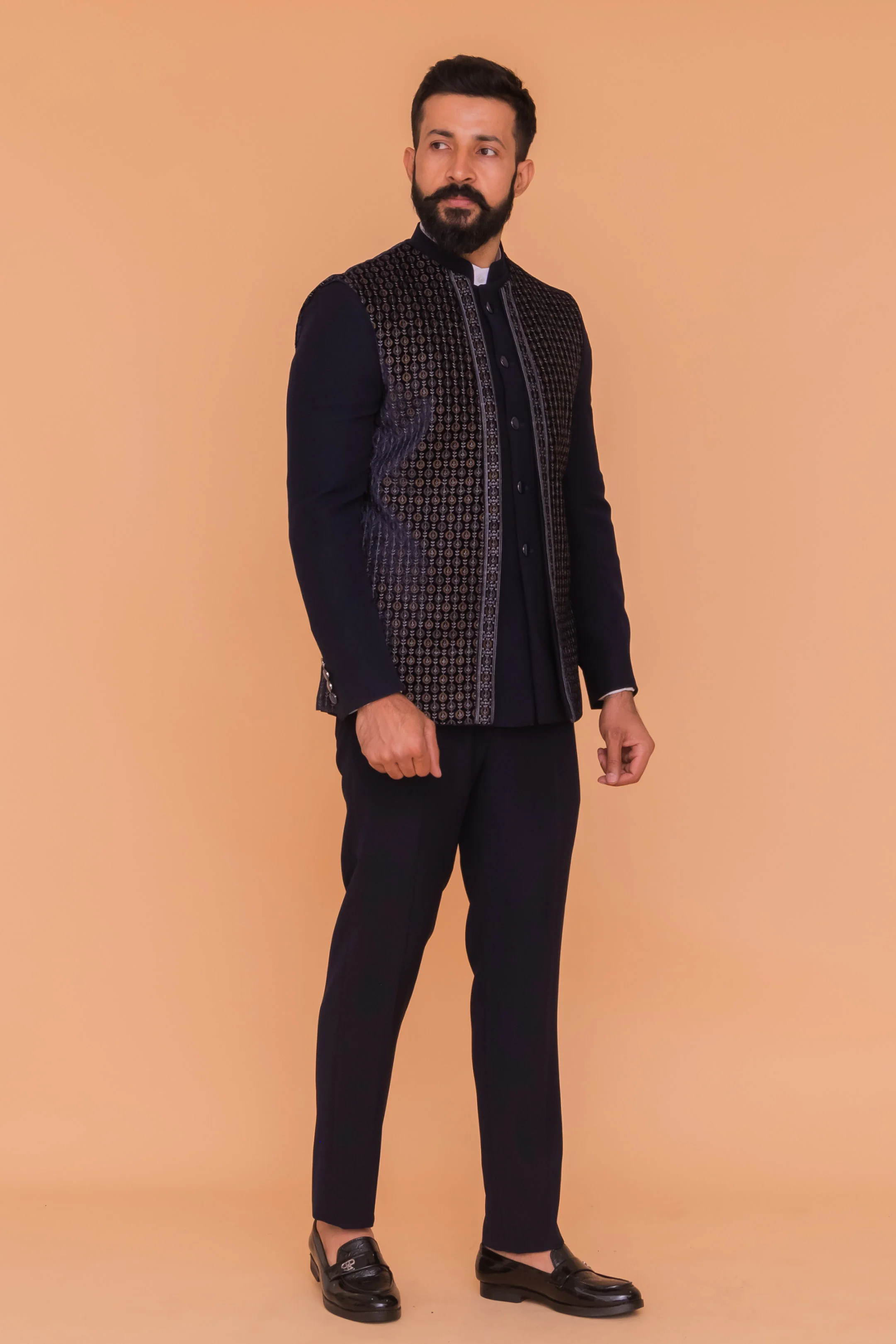 MLS JODHPURI SUIT 3 PCS