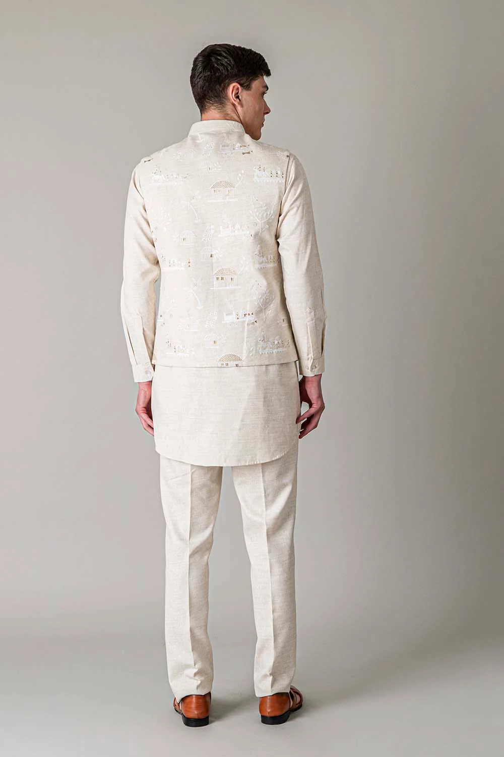 MLS KURTA JAWAHAR SET