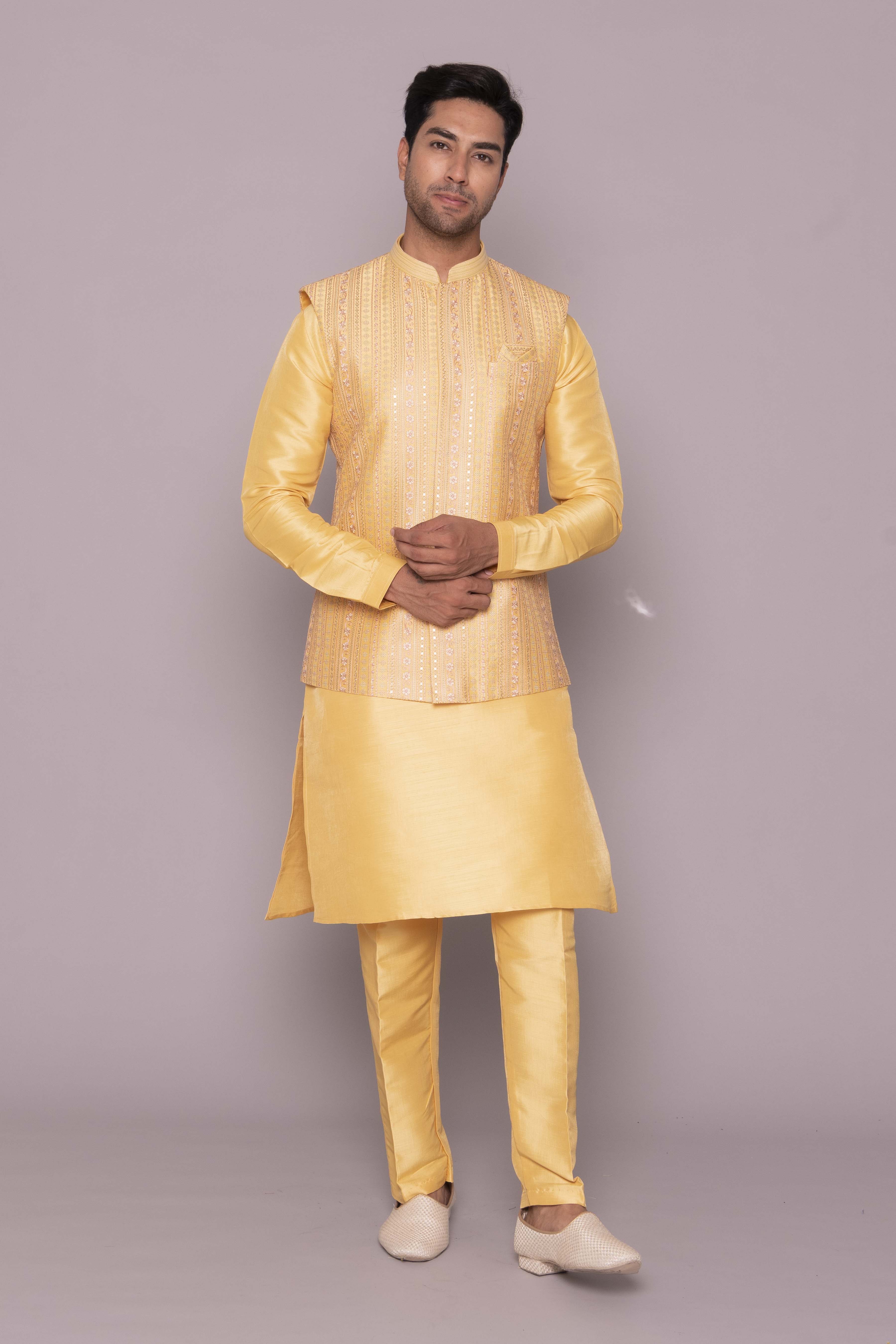 MLS KURTA JAWAHAR SET