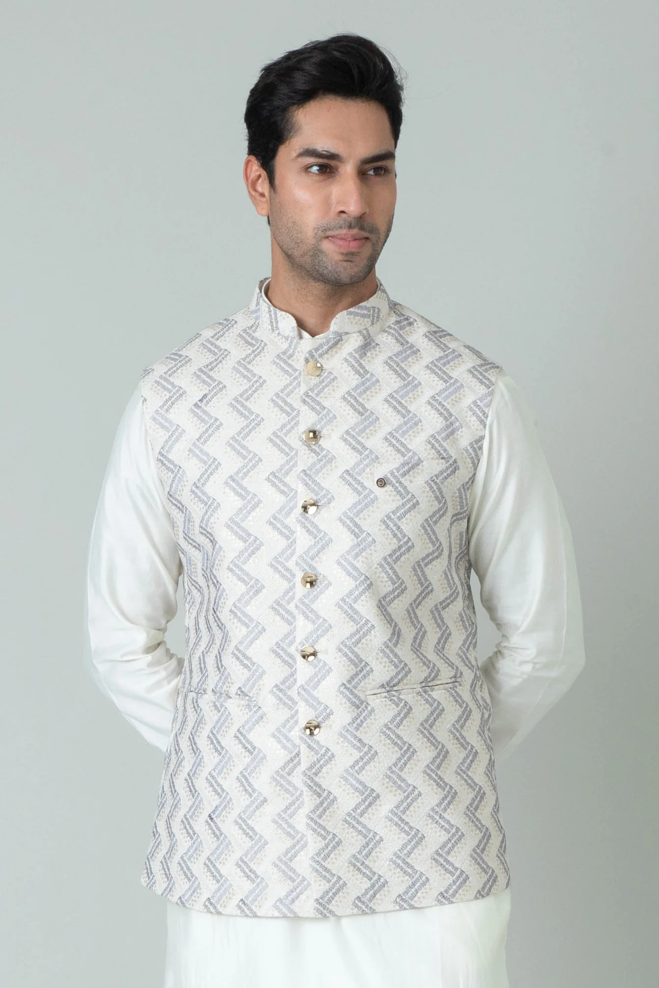 MLS EMBROIDERED JAWAHAR JACKET