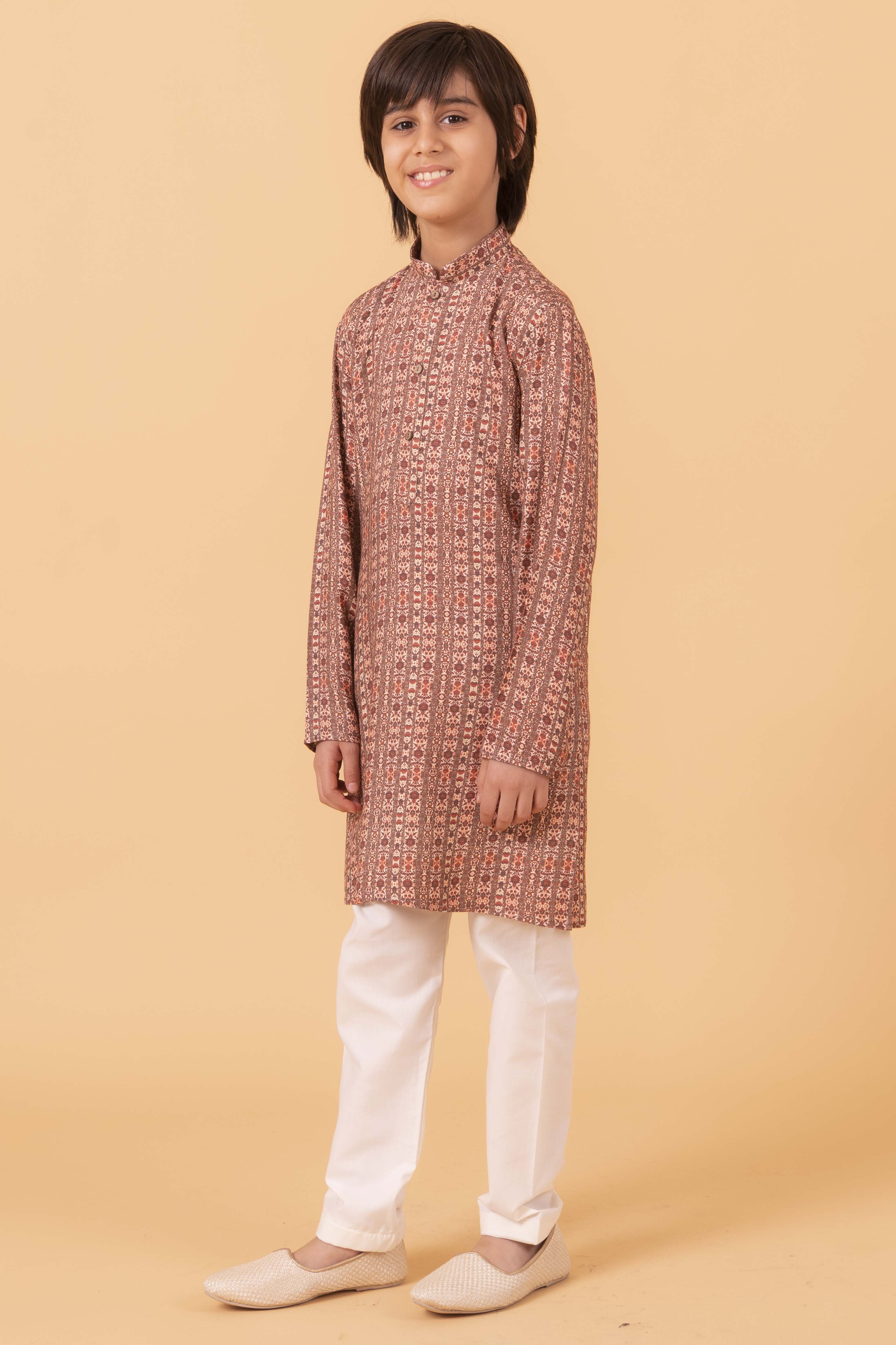 MLS KIDS KURTA PAJAMA PRINT