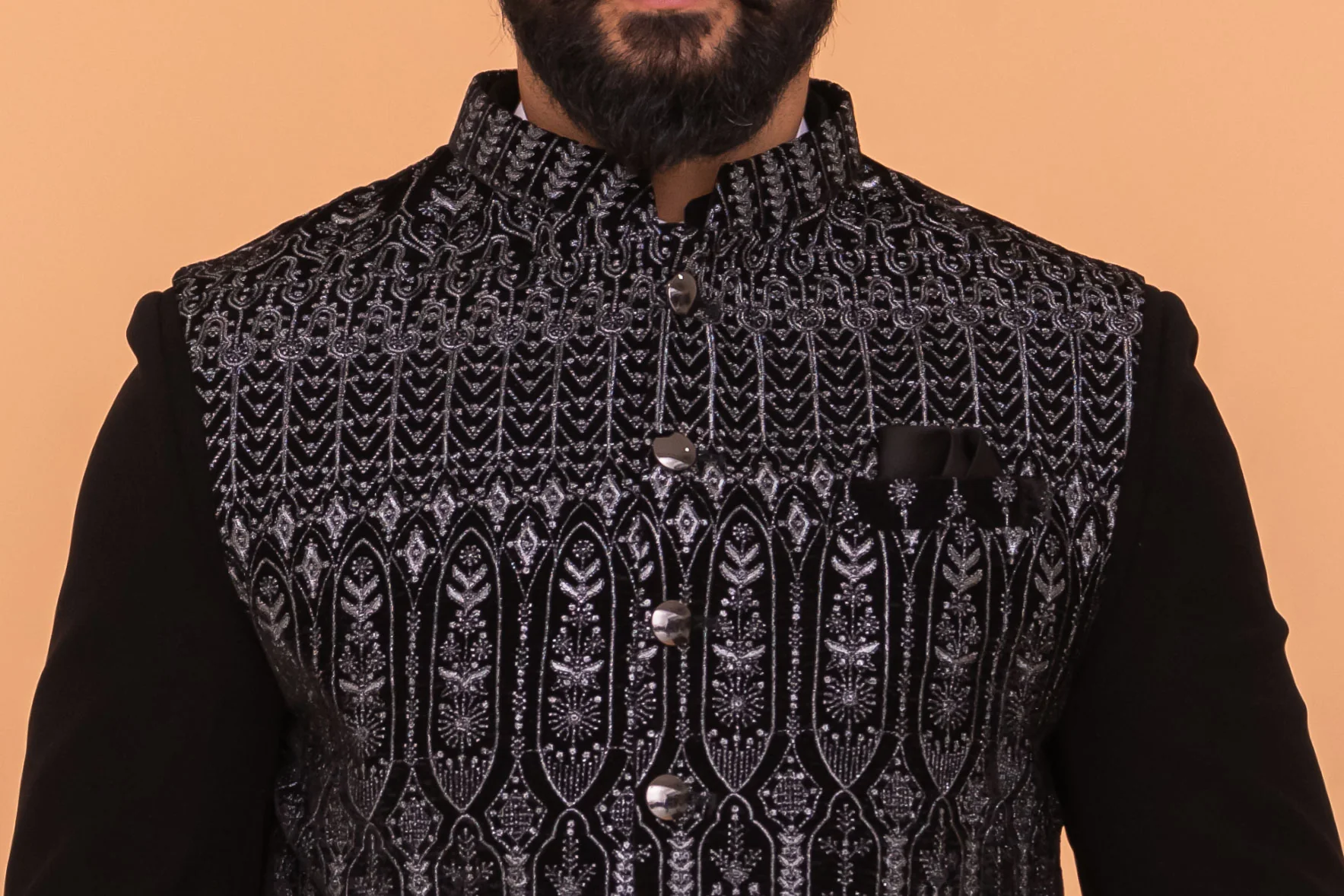 MLS JODHPURI SUIT 3 PCS