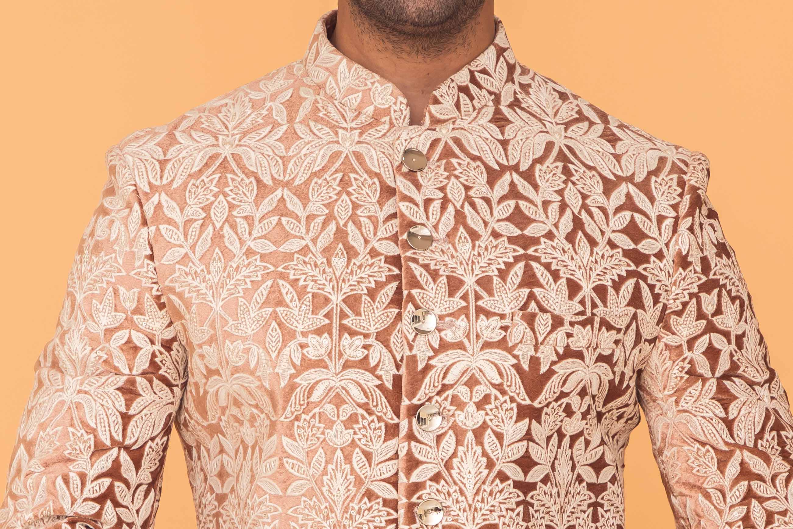 MLS VELVET INDO WESTERN 1PCS