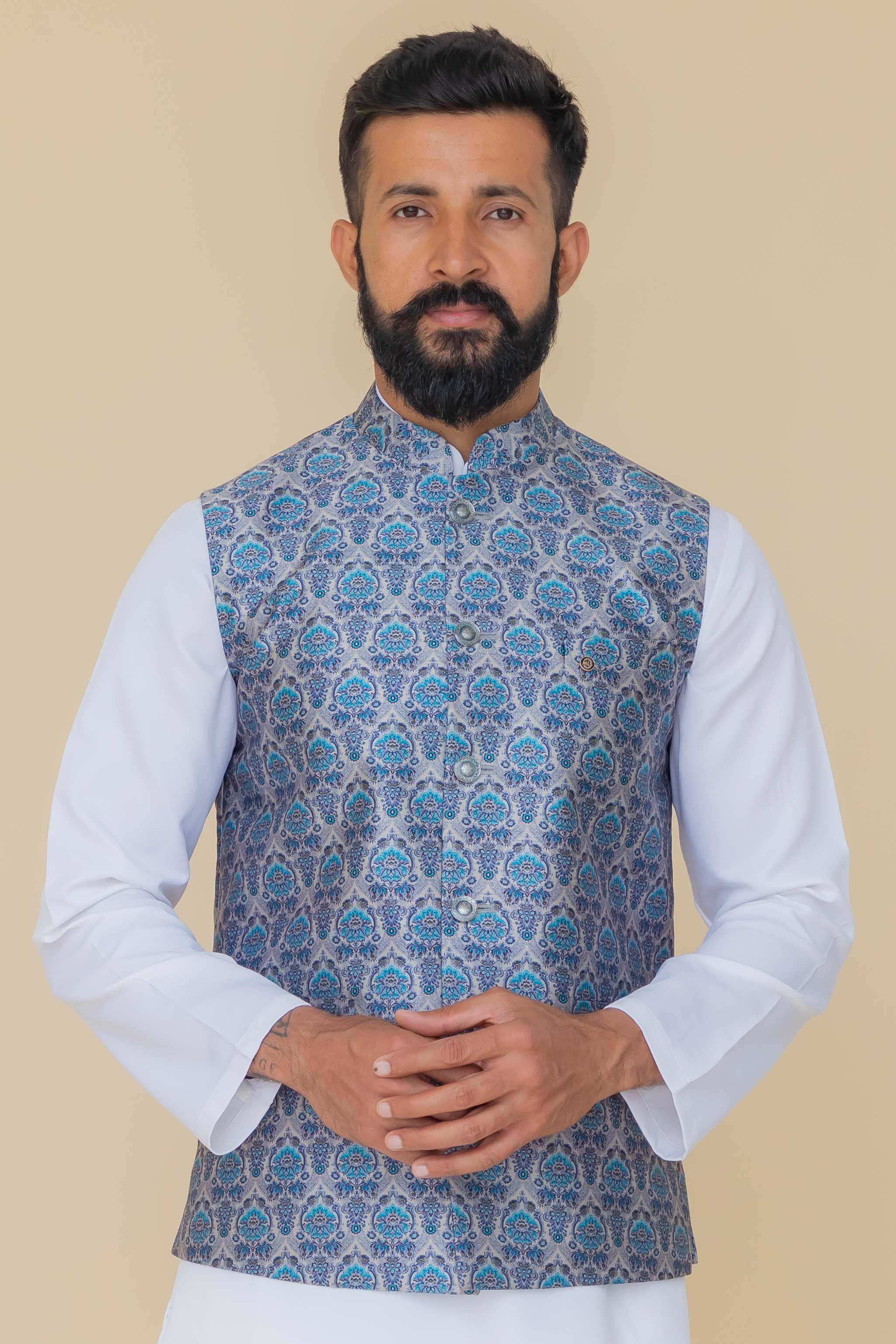 MLS PRINT JAWAHAR JACKET