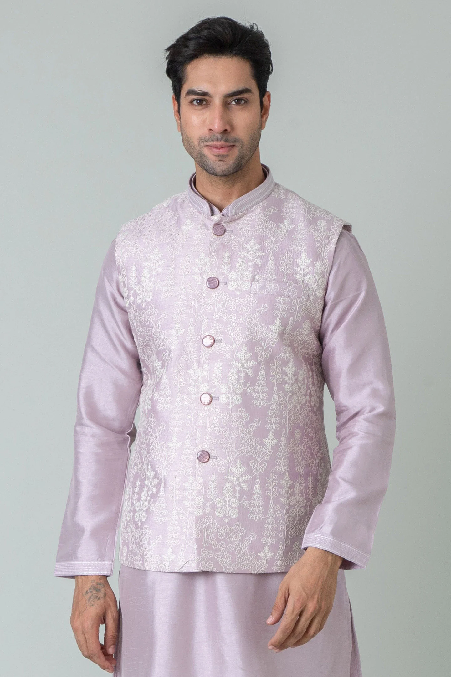 MLS KURTA JAWAHAR SET