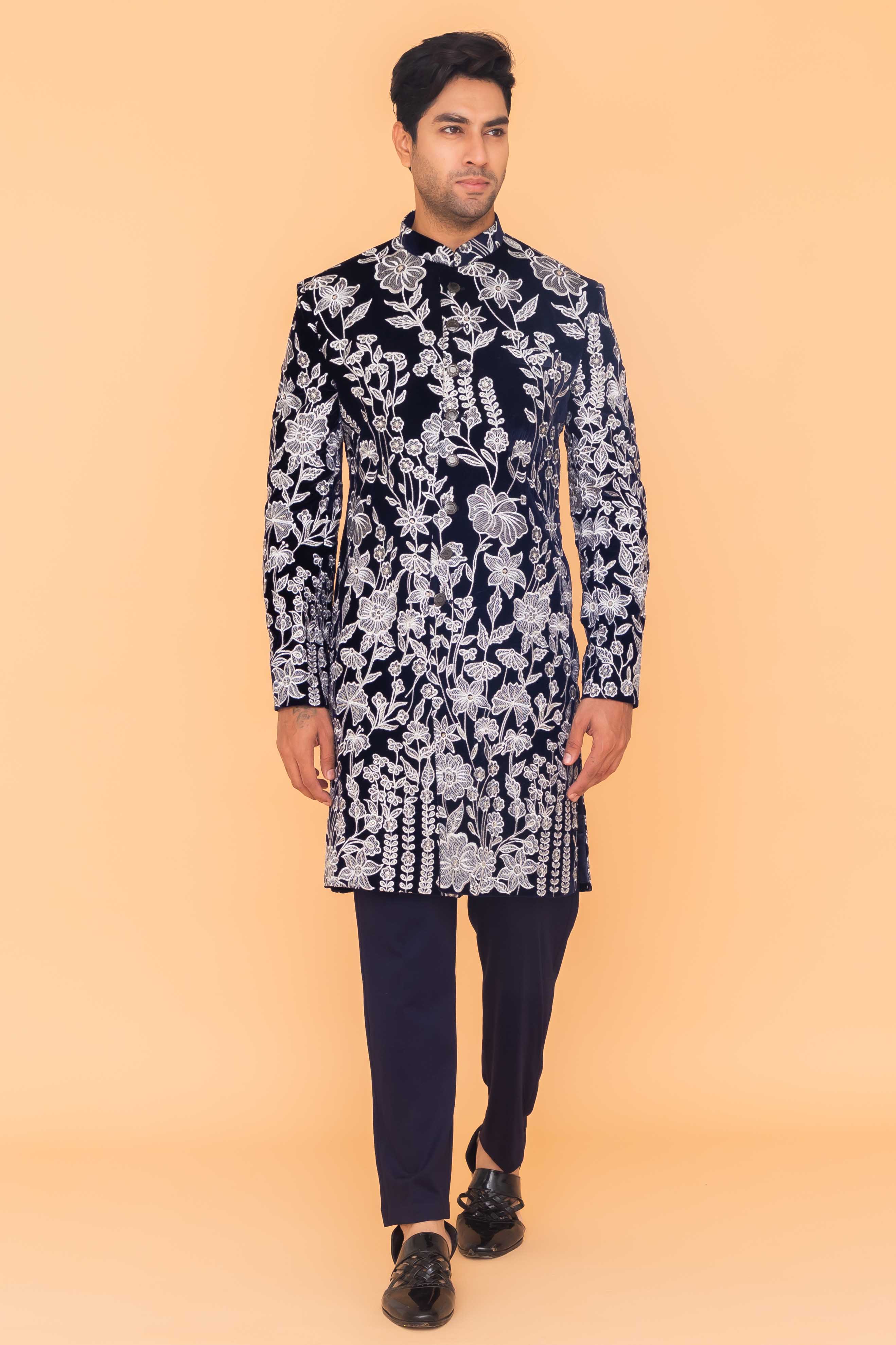 MLS VELVET INDO WESTERN 1PCS