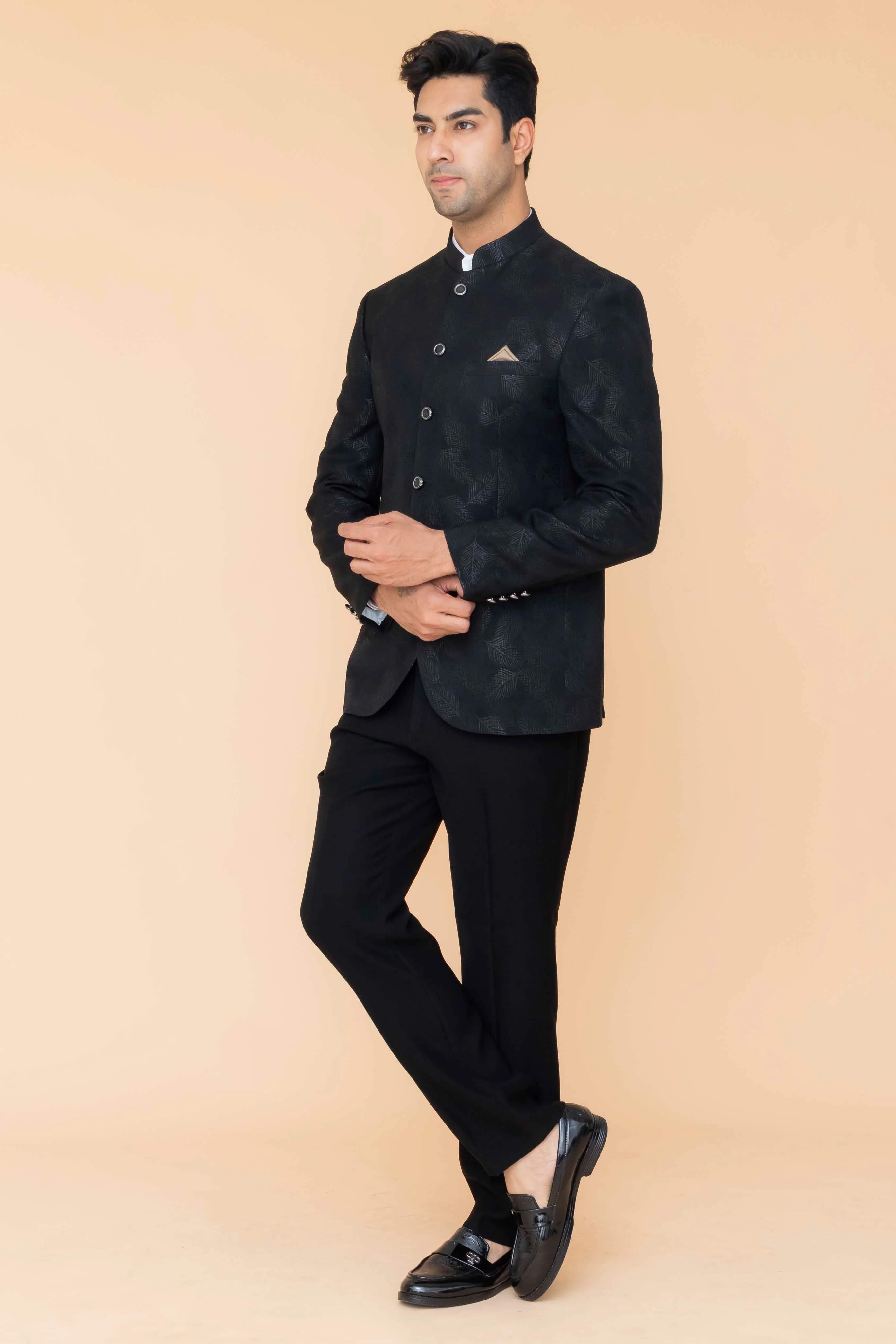 MLS PRINTED JODHPURI SUIT