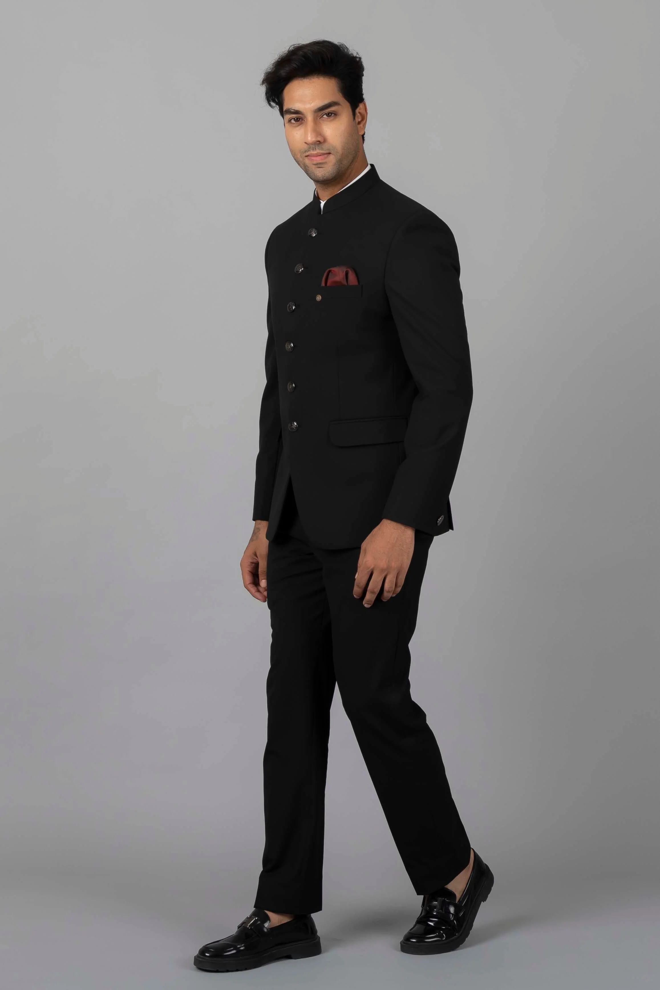MLS PLAIN JODHPURI SUIT