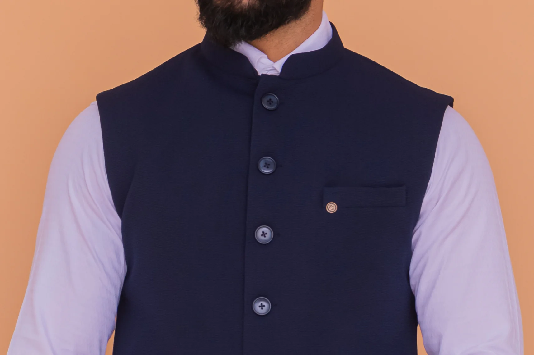 MLS PLAIN JAWAHAR JACKET 1 PC