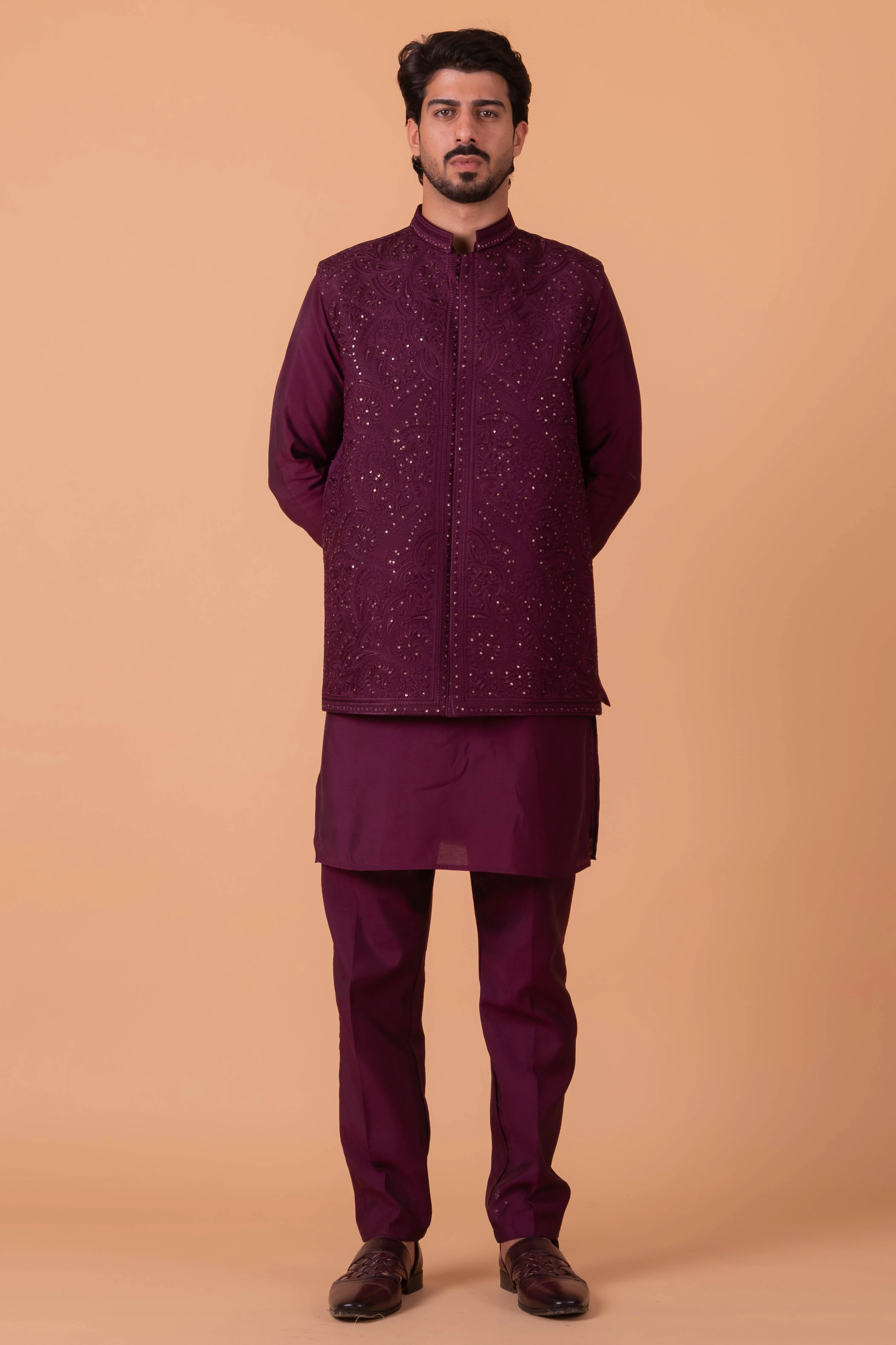 MLS KURTA JAWAHAR SET