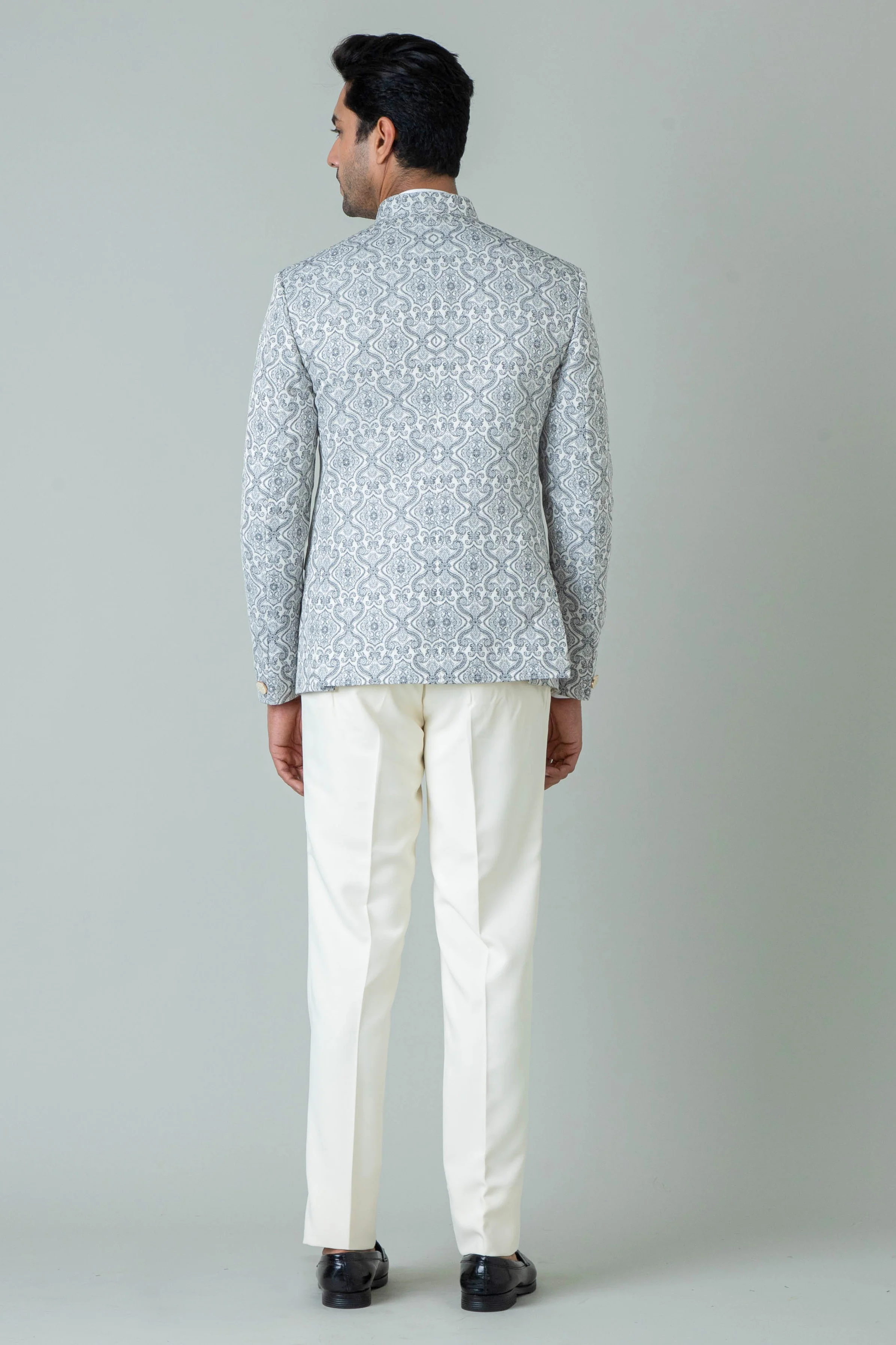 MLS PRINTED JODHPURI SUIT