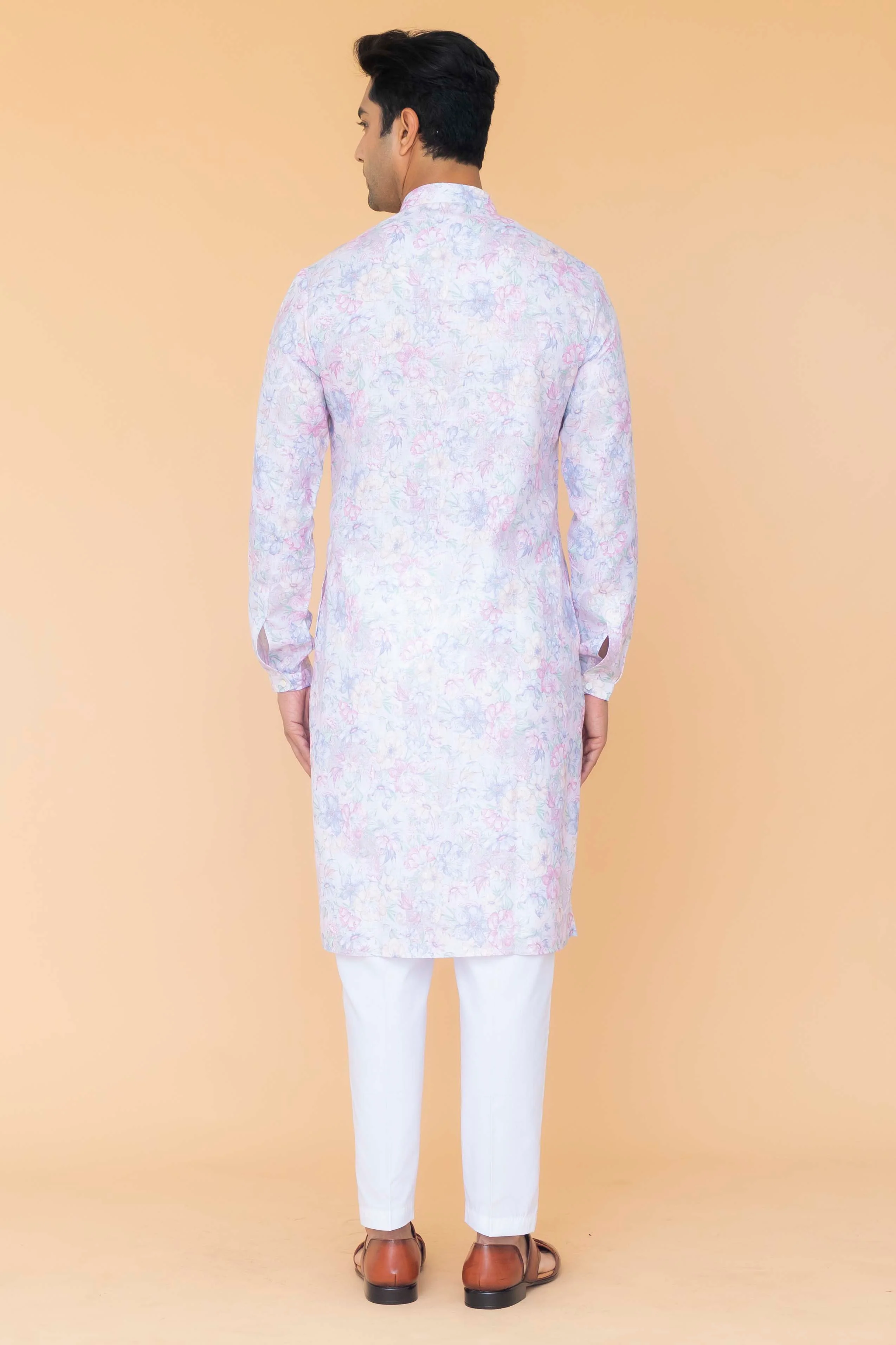 MLS PRINTED KURTA PAJAMA