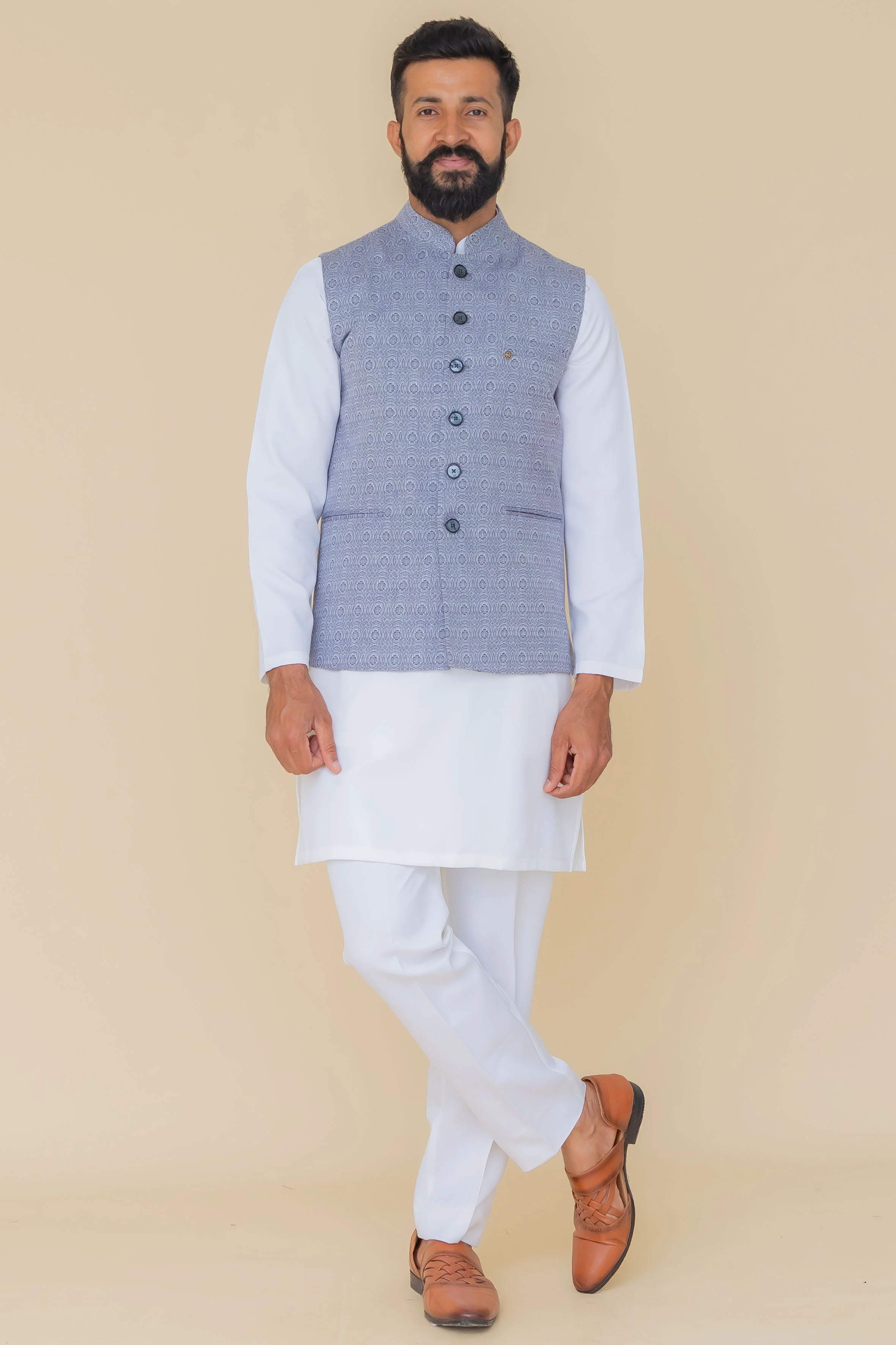 MLS PRINTED JAWAHAR JACKET