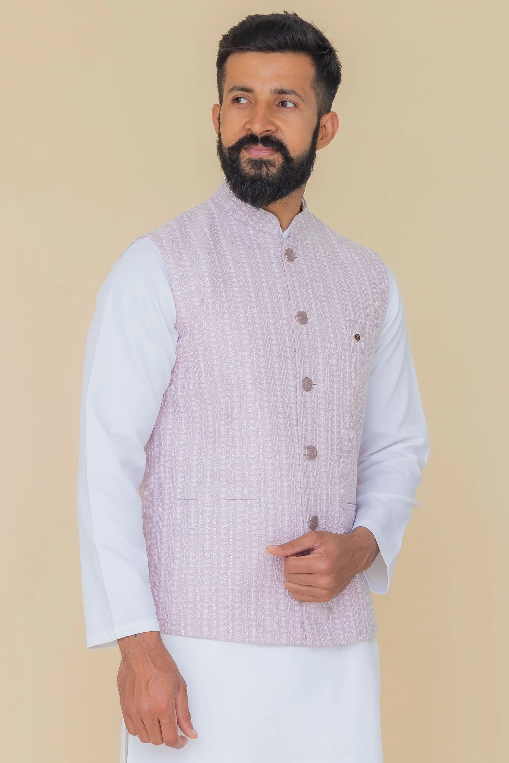 MLS EMBROIDERED JAWAHAR JACKET