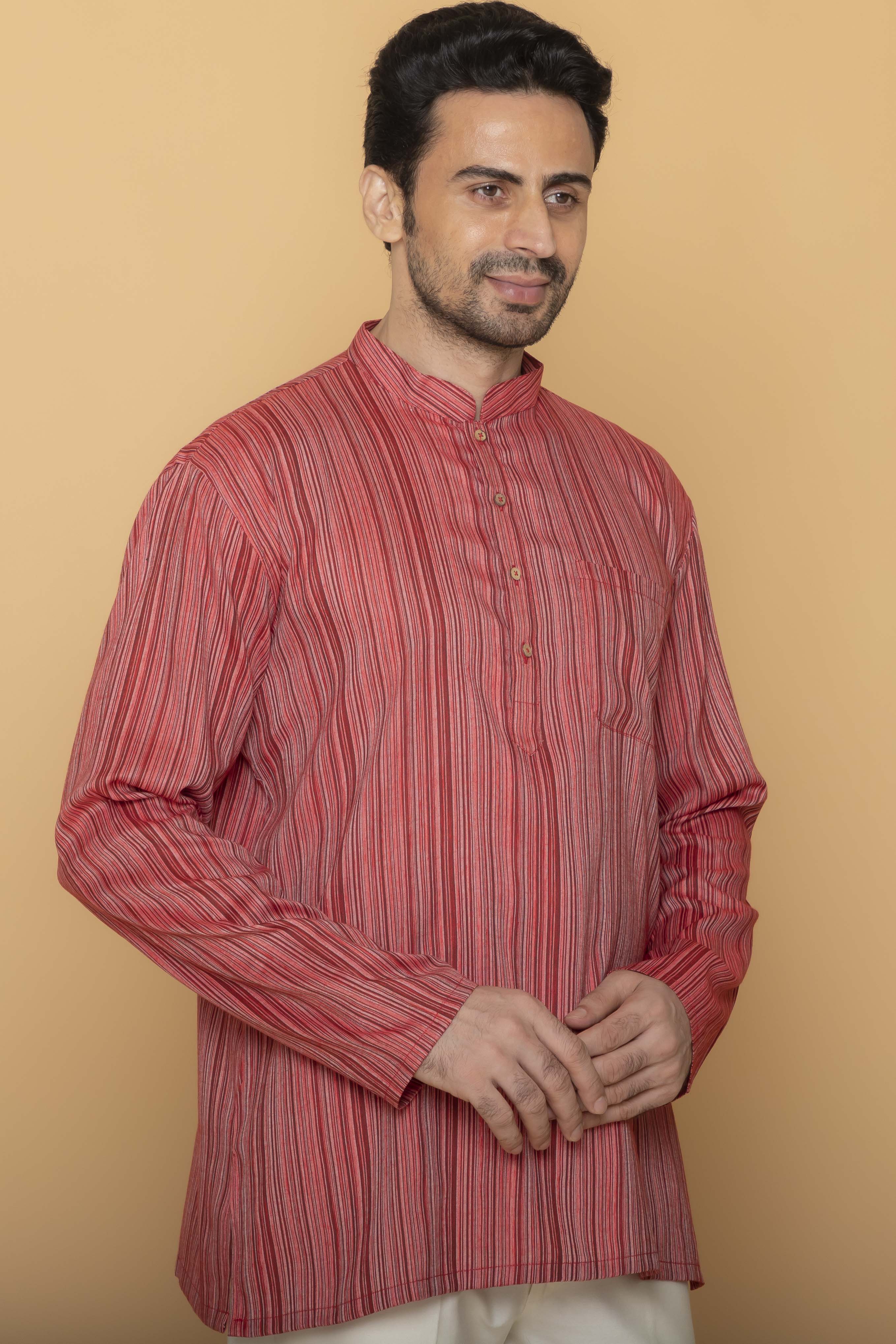 MLS SHORT KURTA FULL SLEEVES