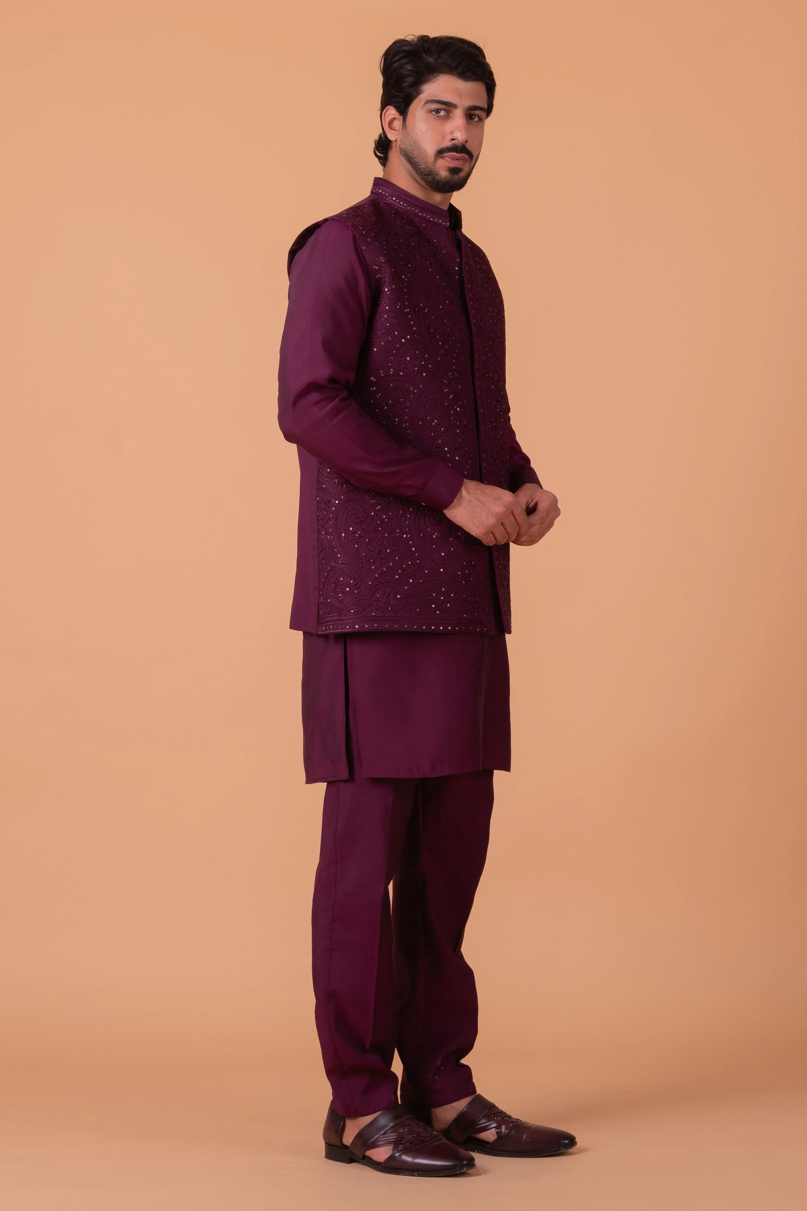 MLS KURTA JAWAHAR SET