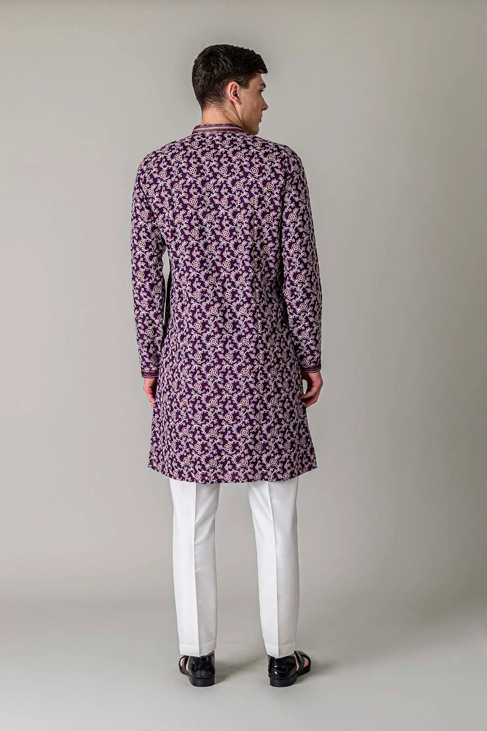 MLS PRINTED KURTA PAJAMA