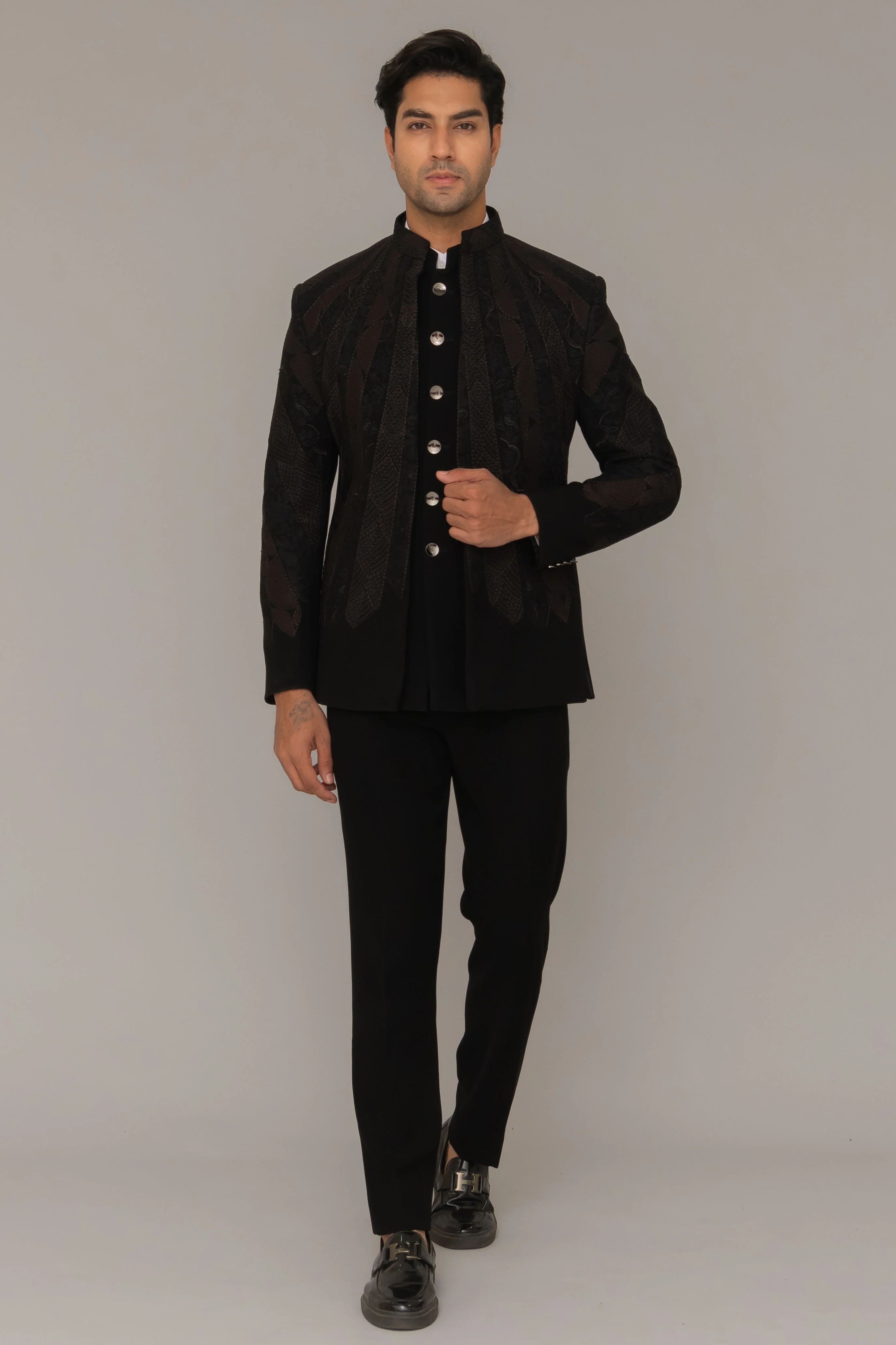 MLS JODHPURI SUIT 3 PCS