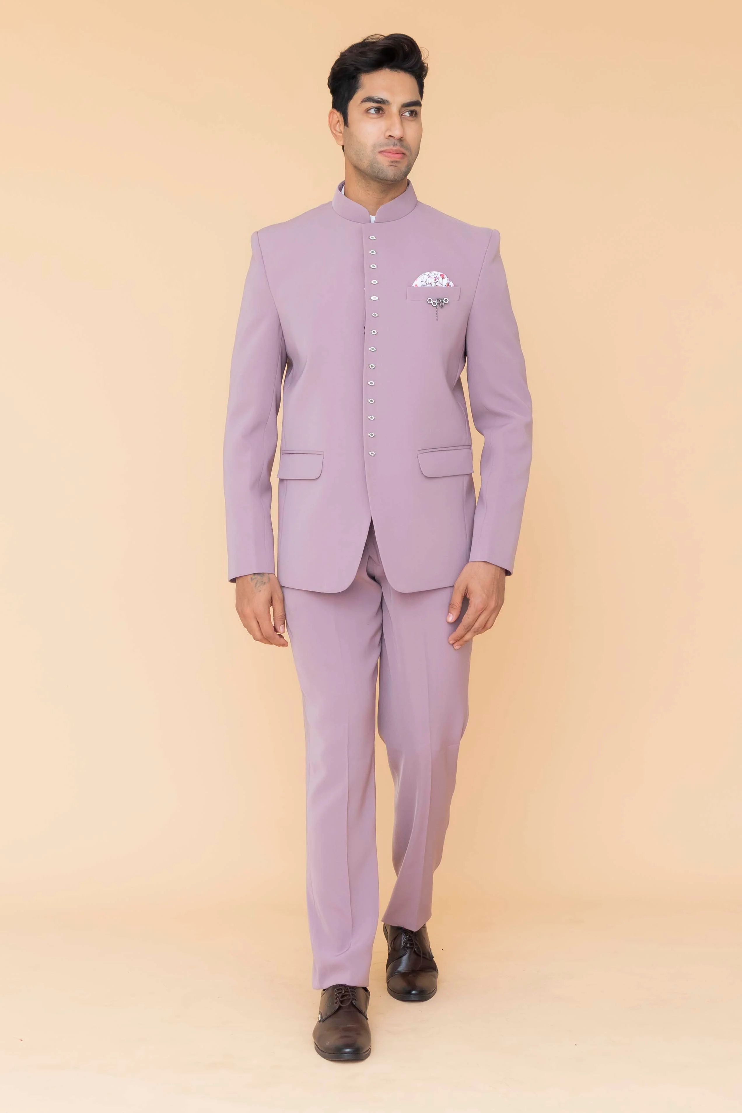 MLS PLAIN JODHPURI SUIT 2PC