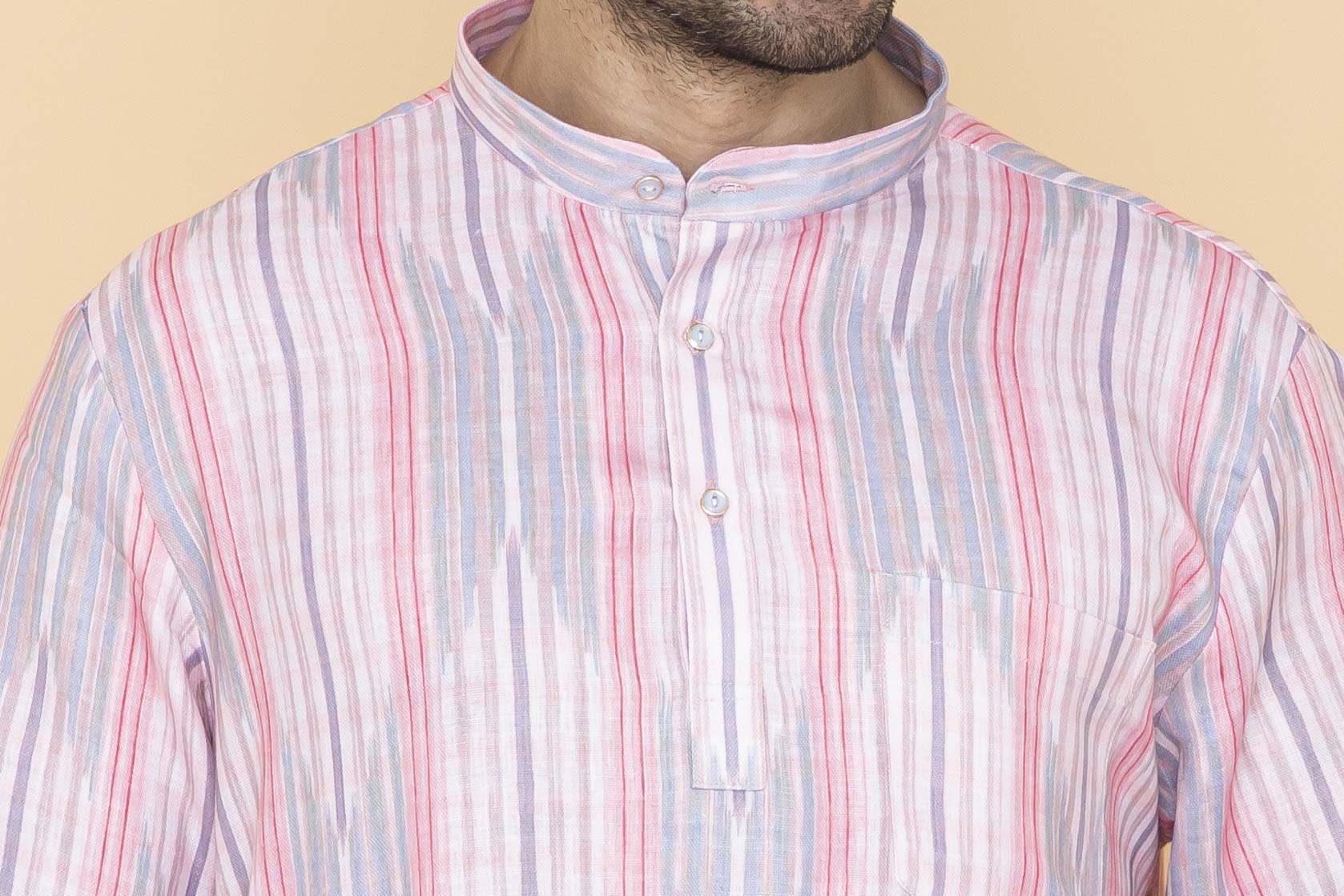 MLS SHORT KURTA FULL SLEEVES