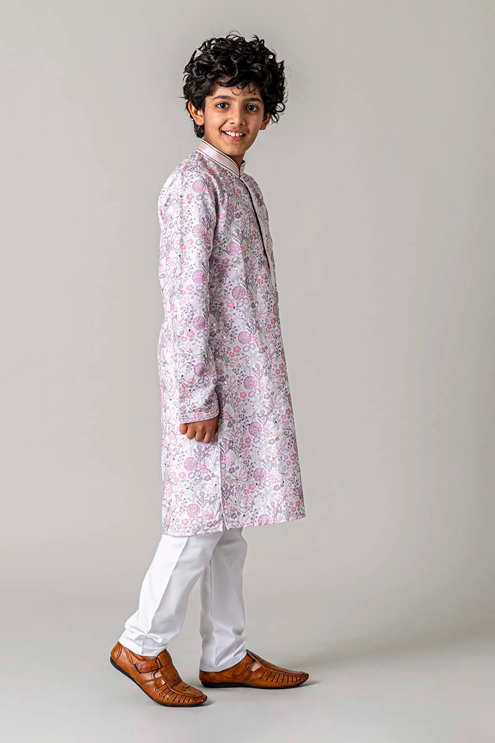 MLS KIDS EMBROIDERED KURTA PAJAMA