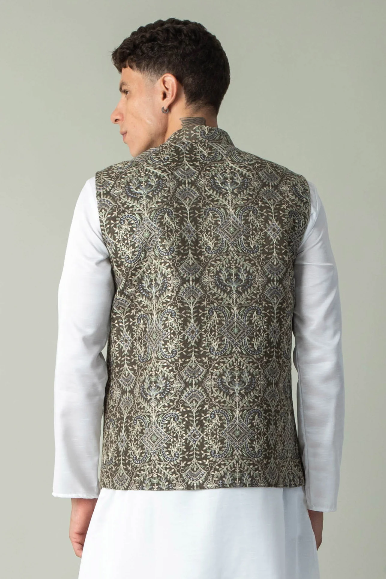 MLS EMBROIDERED JAWAHAR JACKET