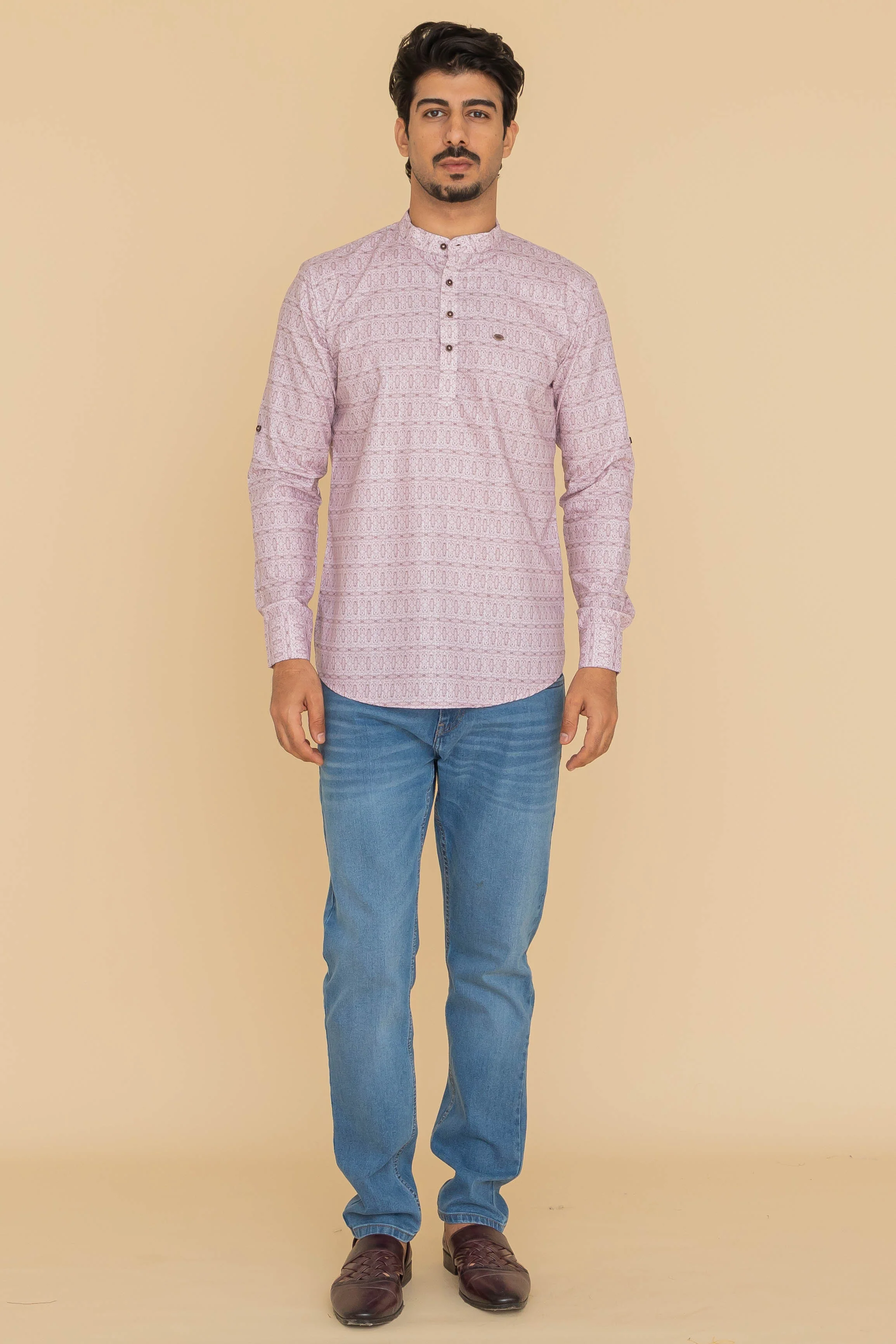 MLS SHORT KURTA FULL SLEEVES