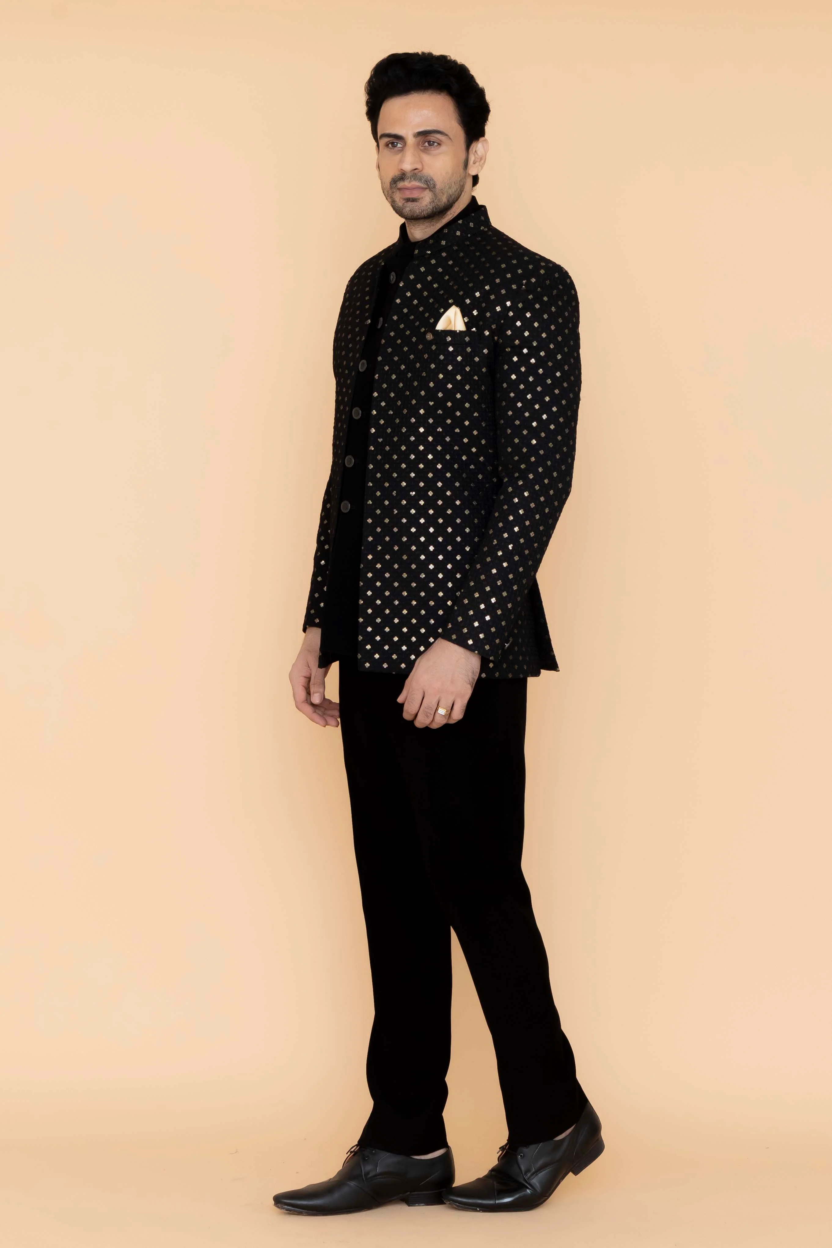 MLS JODHPURI SUIT 3 PCS