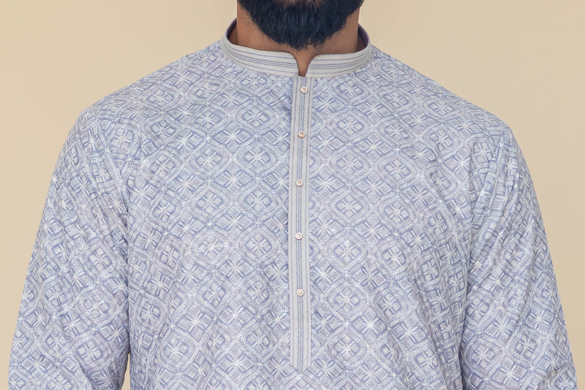 MLS PRINTED KURTA PAJAMA