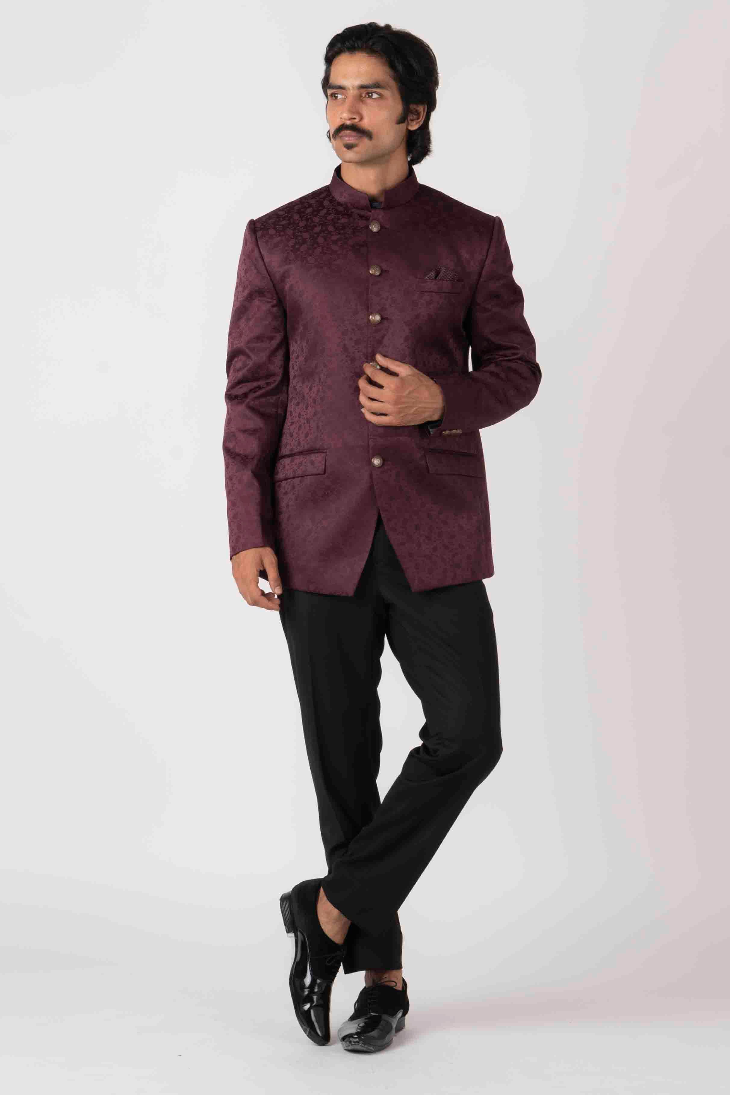 MLS PRINTED JODHPURI SUIT