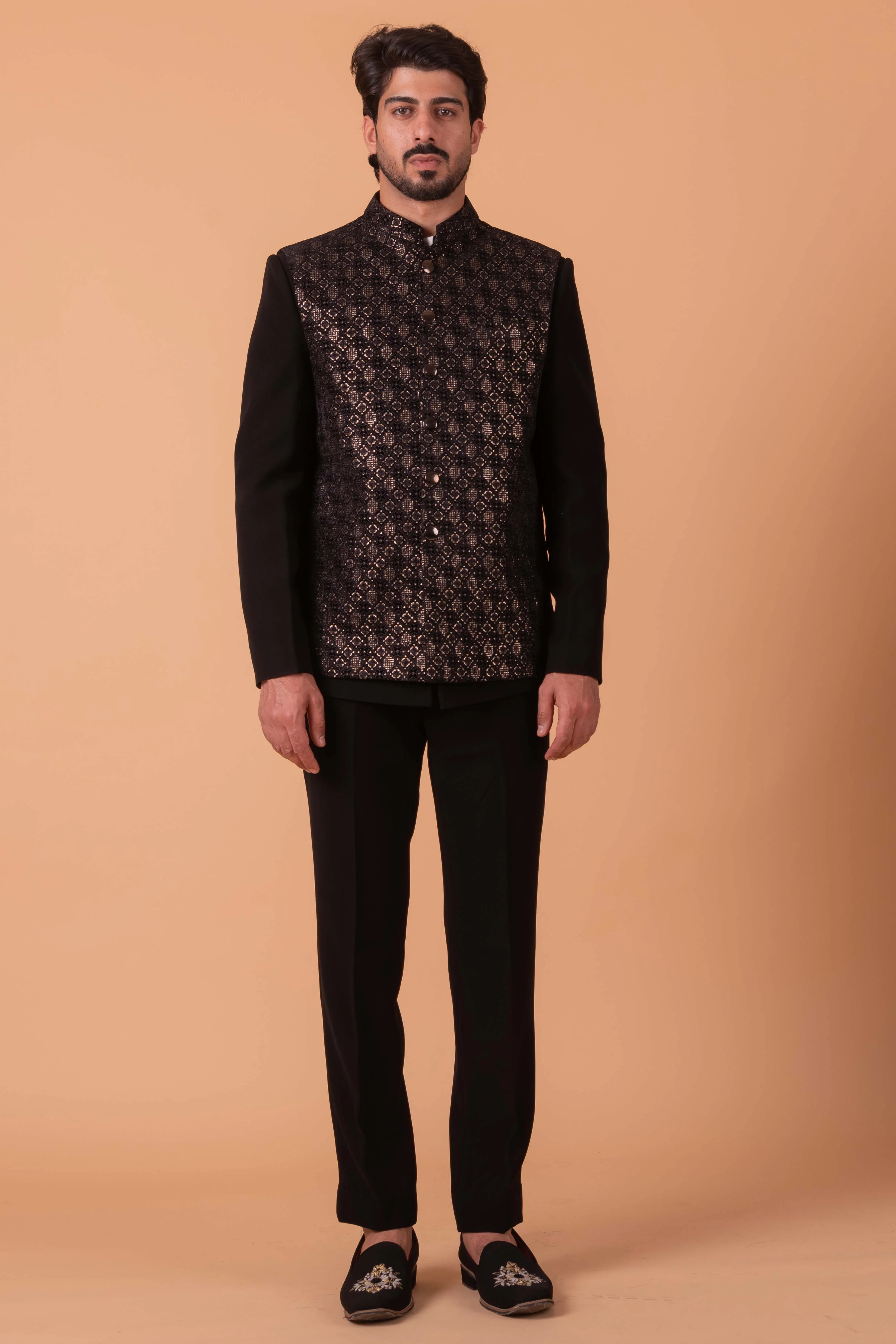 MLS JODHPURI SUIT 3 PCS