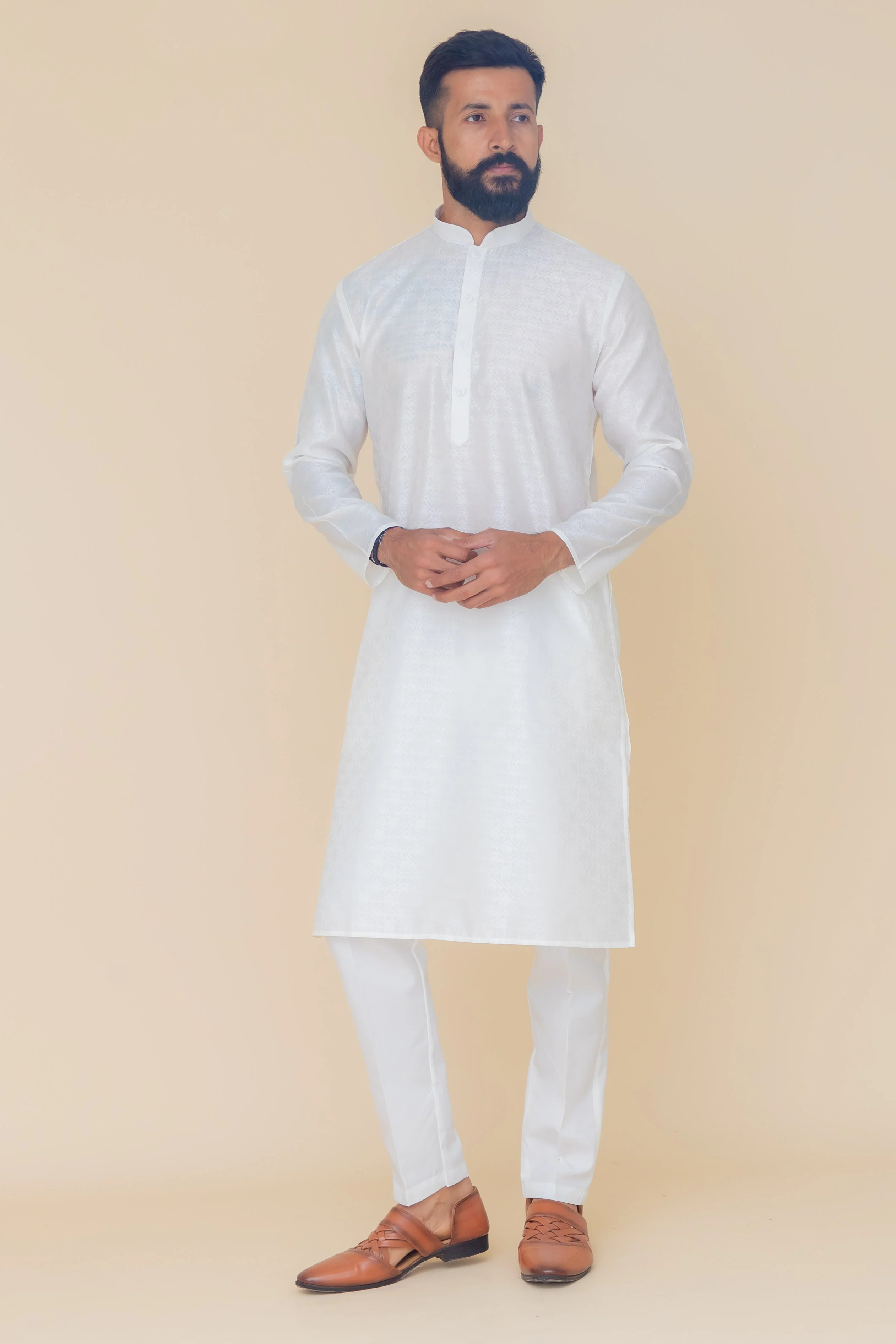 MLS PRINTED KURTA PAJAMA