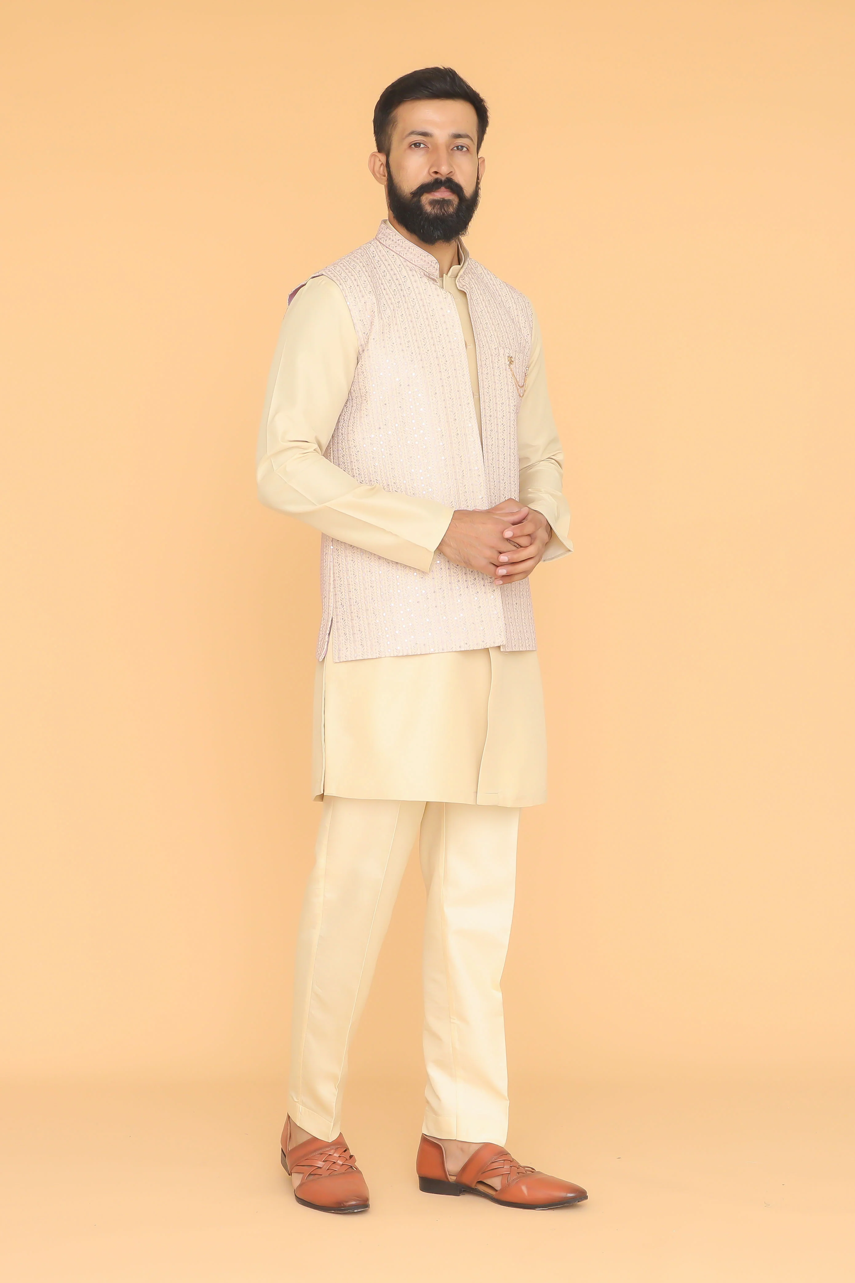 MLS KURTA JAWAHAR SET