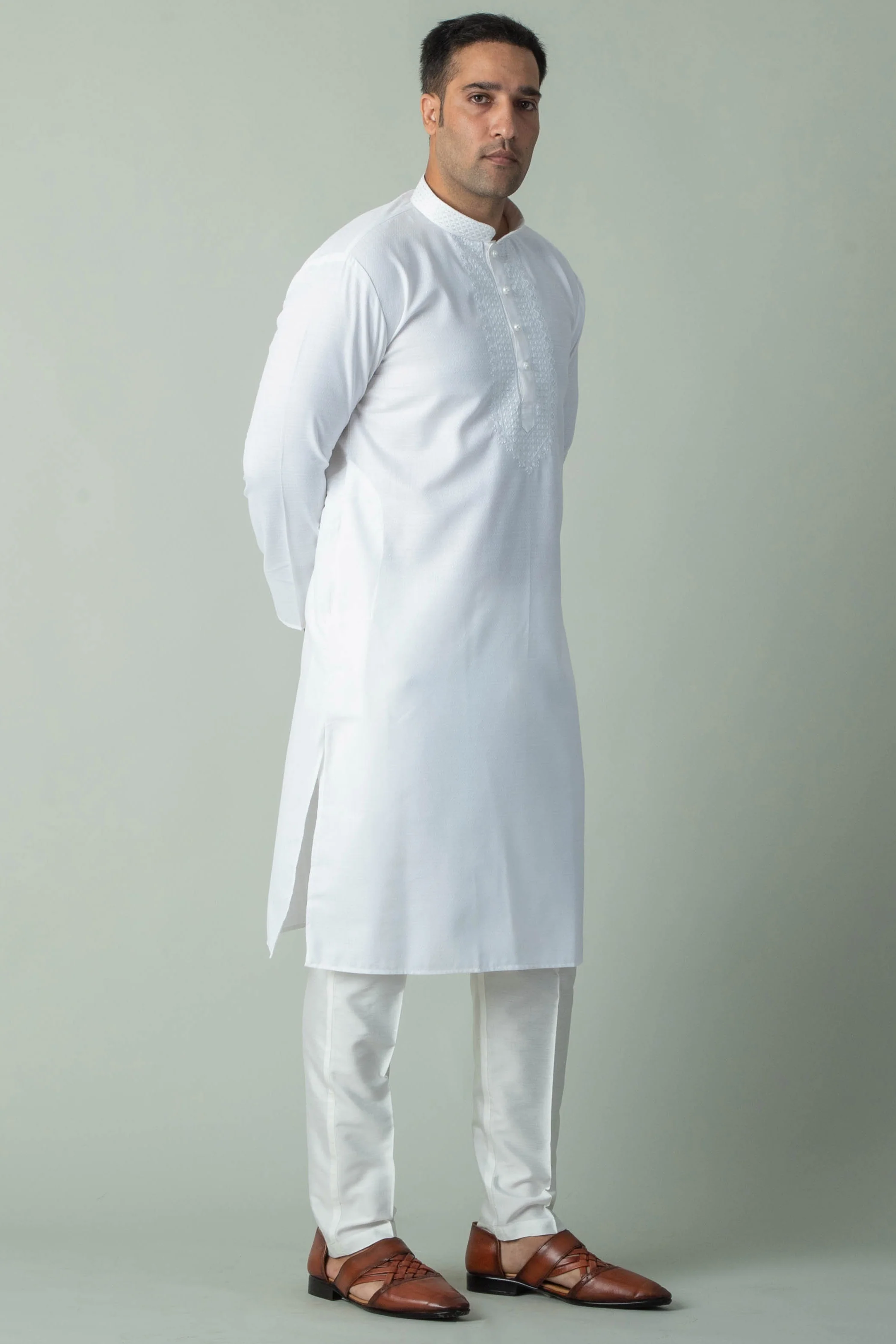 MLS SILK KURTA PAJAMA