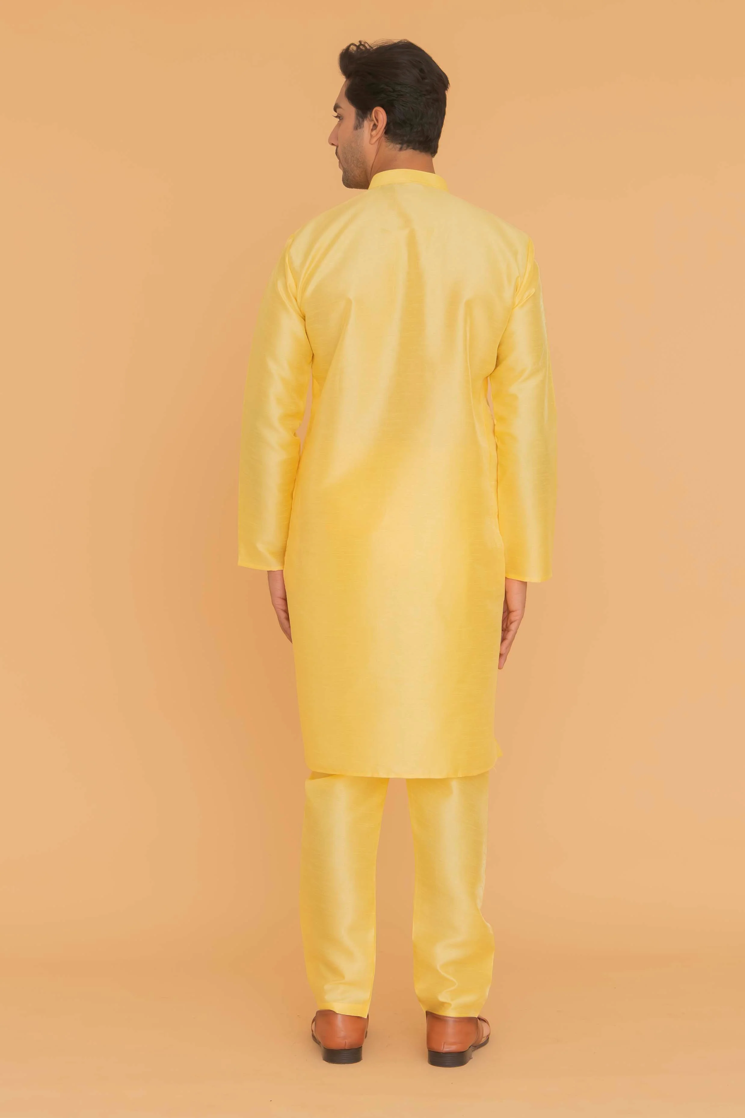 MLS SILK KURTA PAJAMA