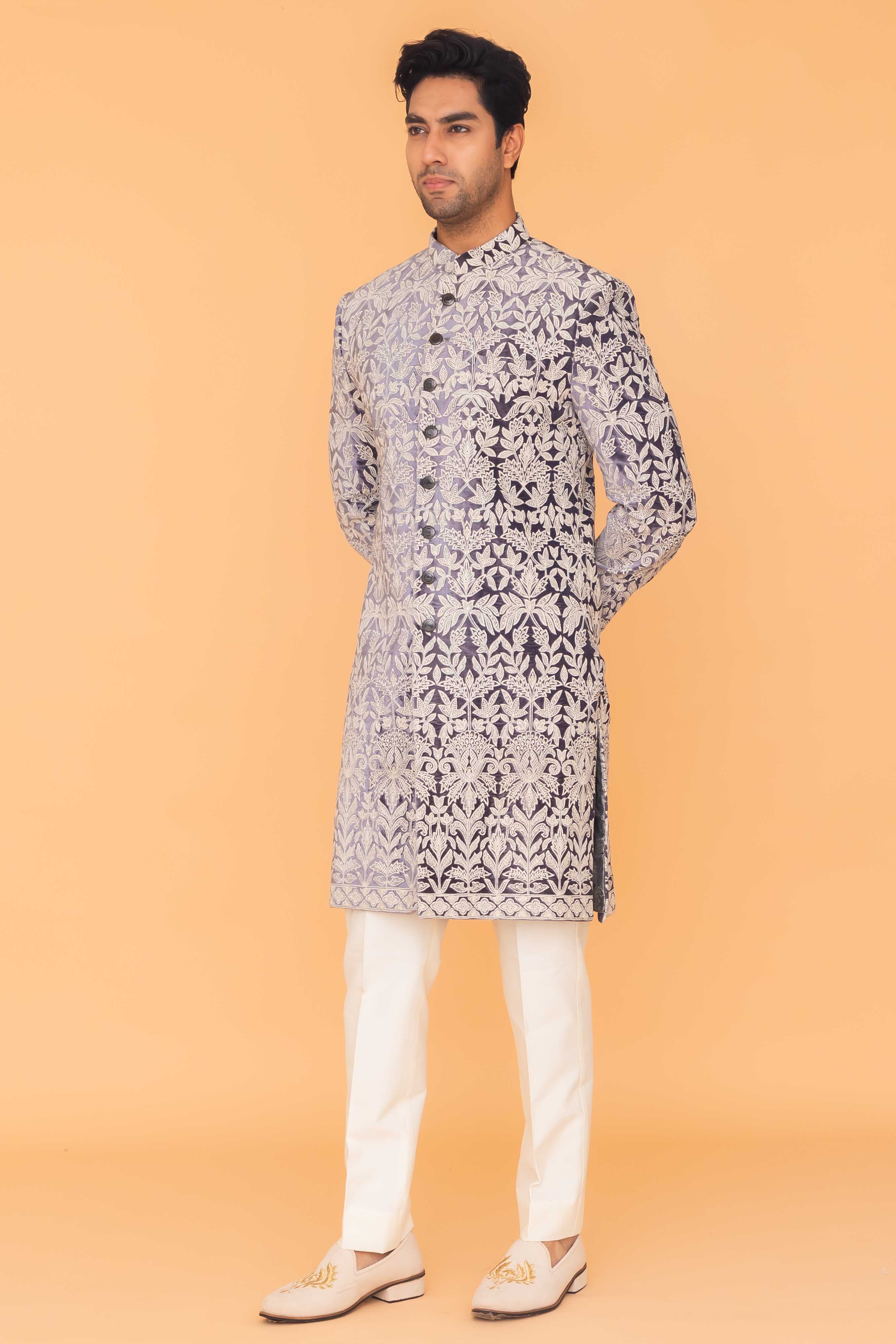 MLS VELVET INDO WESTERN 1PCS