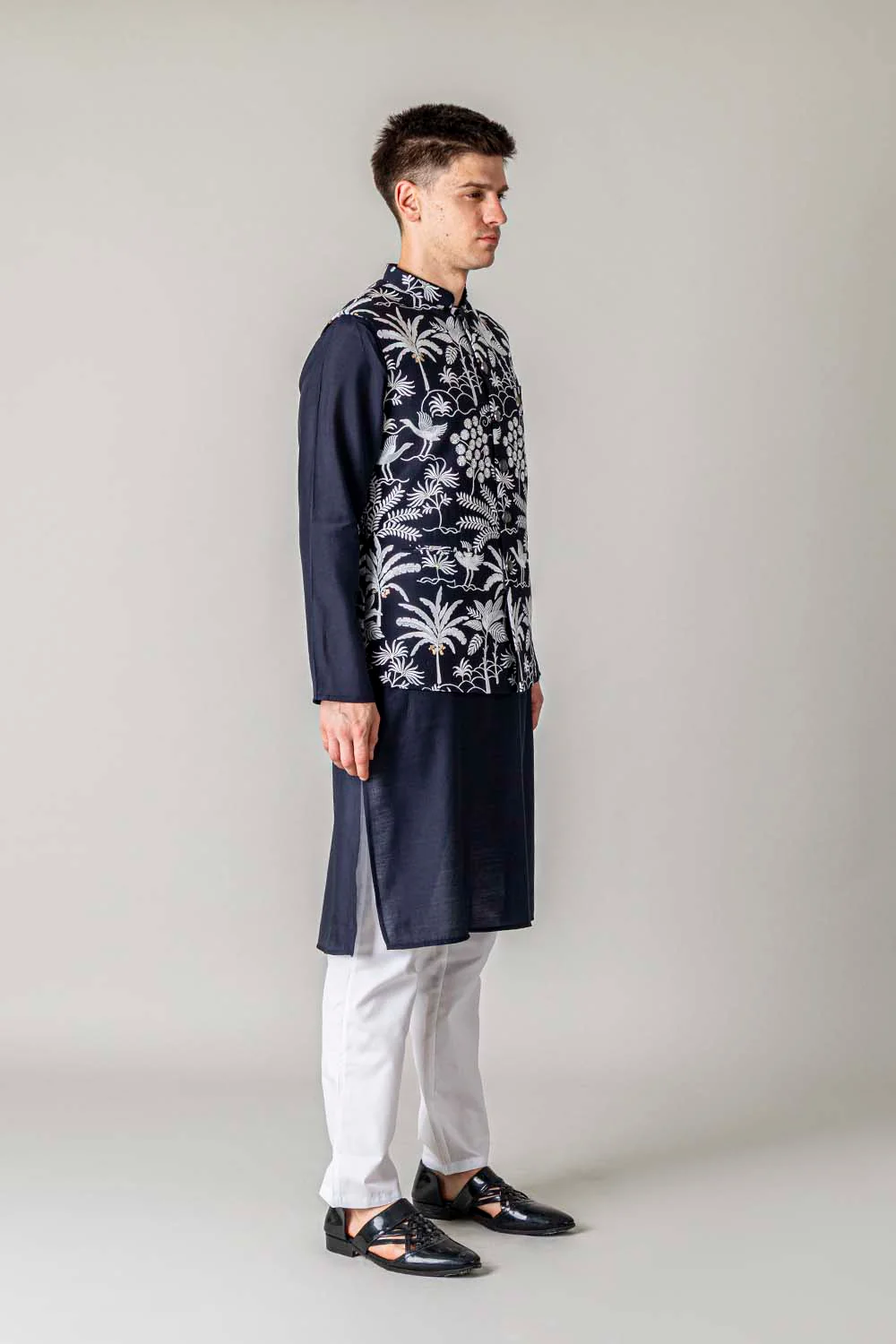 MLS KURTA JAWAHAR SET