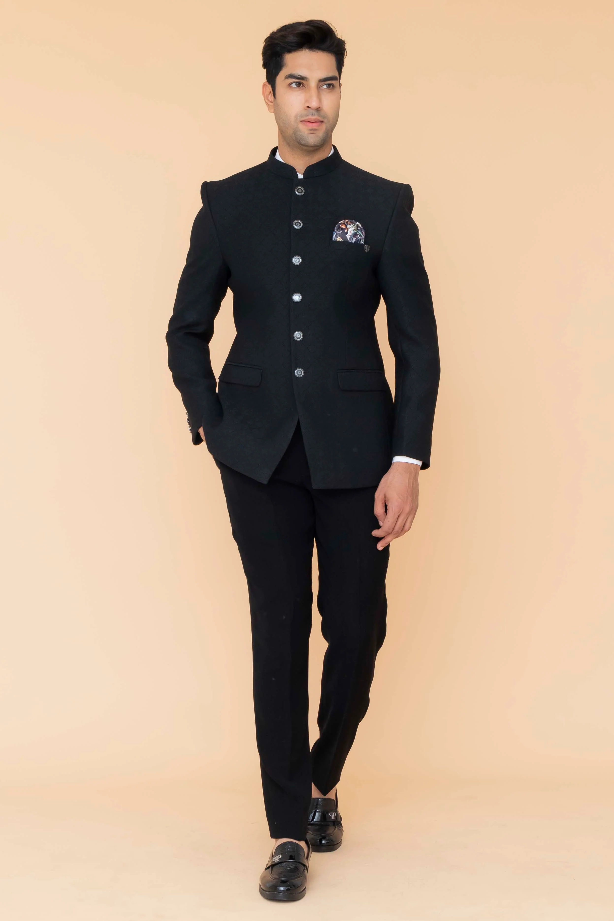 MLS PRINTED JODHPURI SUIT