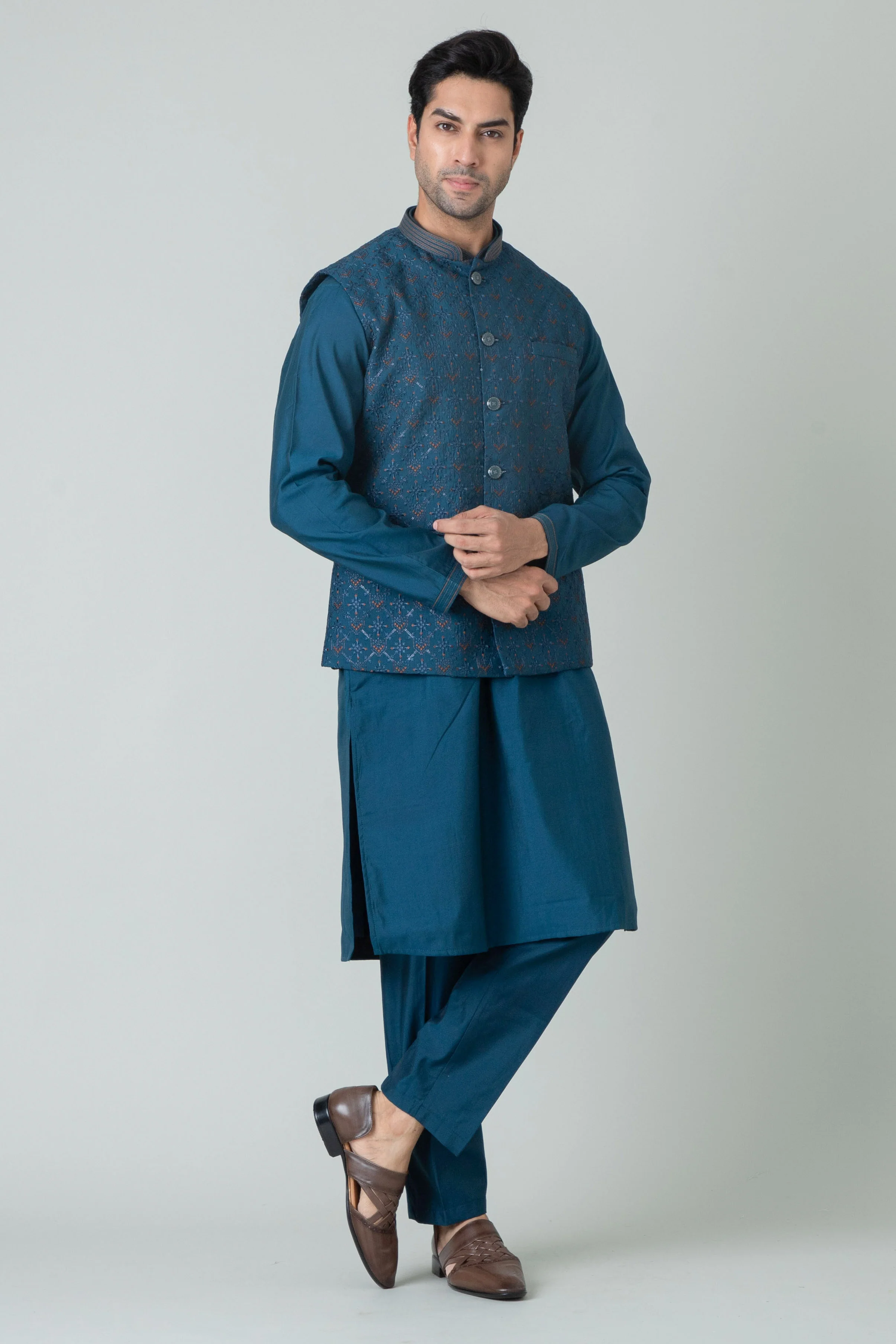 MLS KURTA JAWAHAR SET