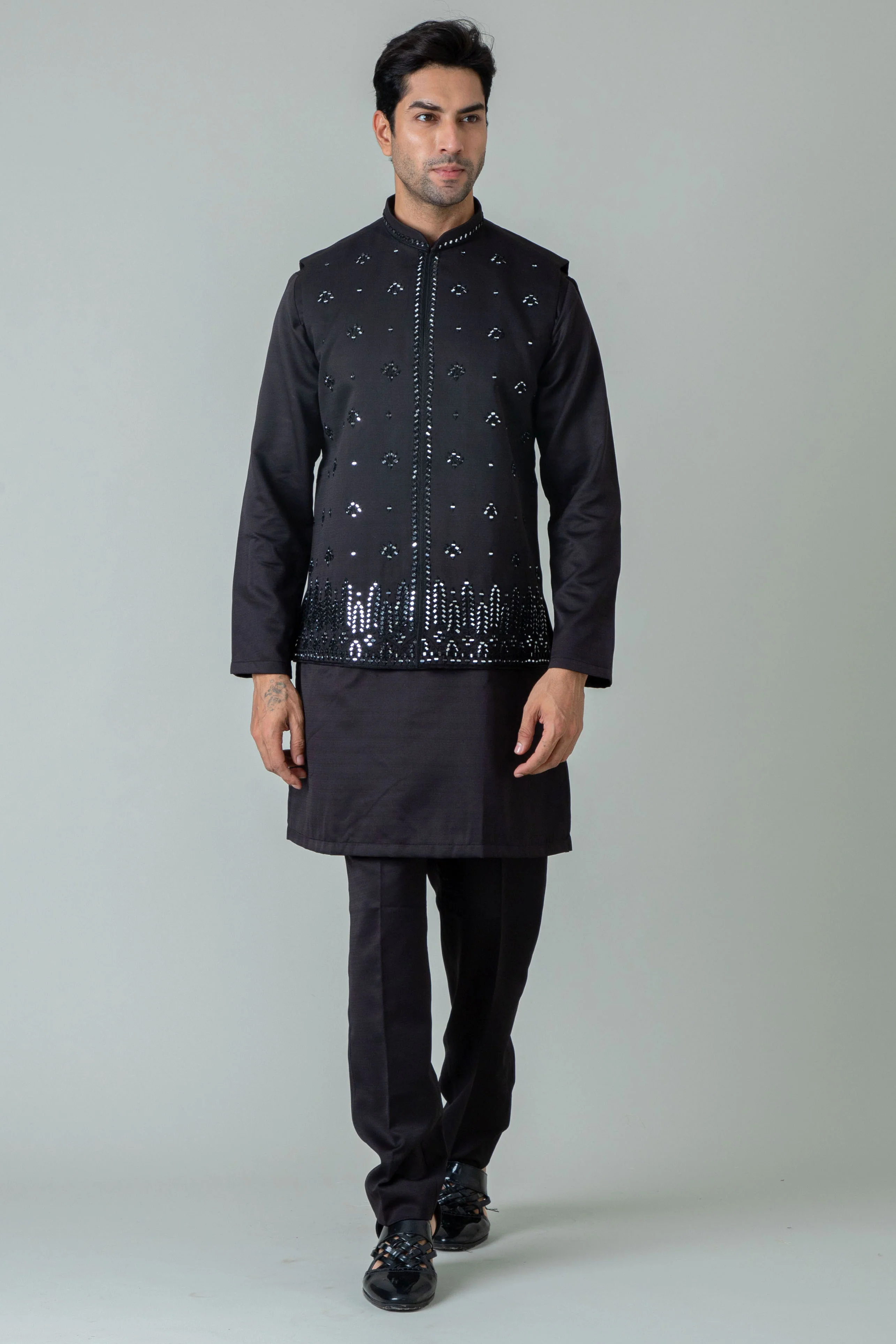 MLS KURTA JAWAHAR SET