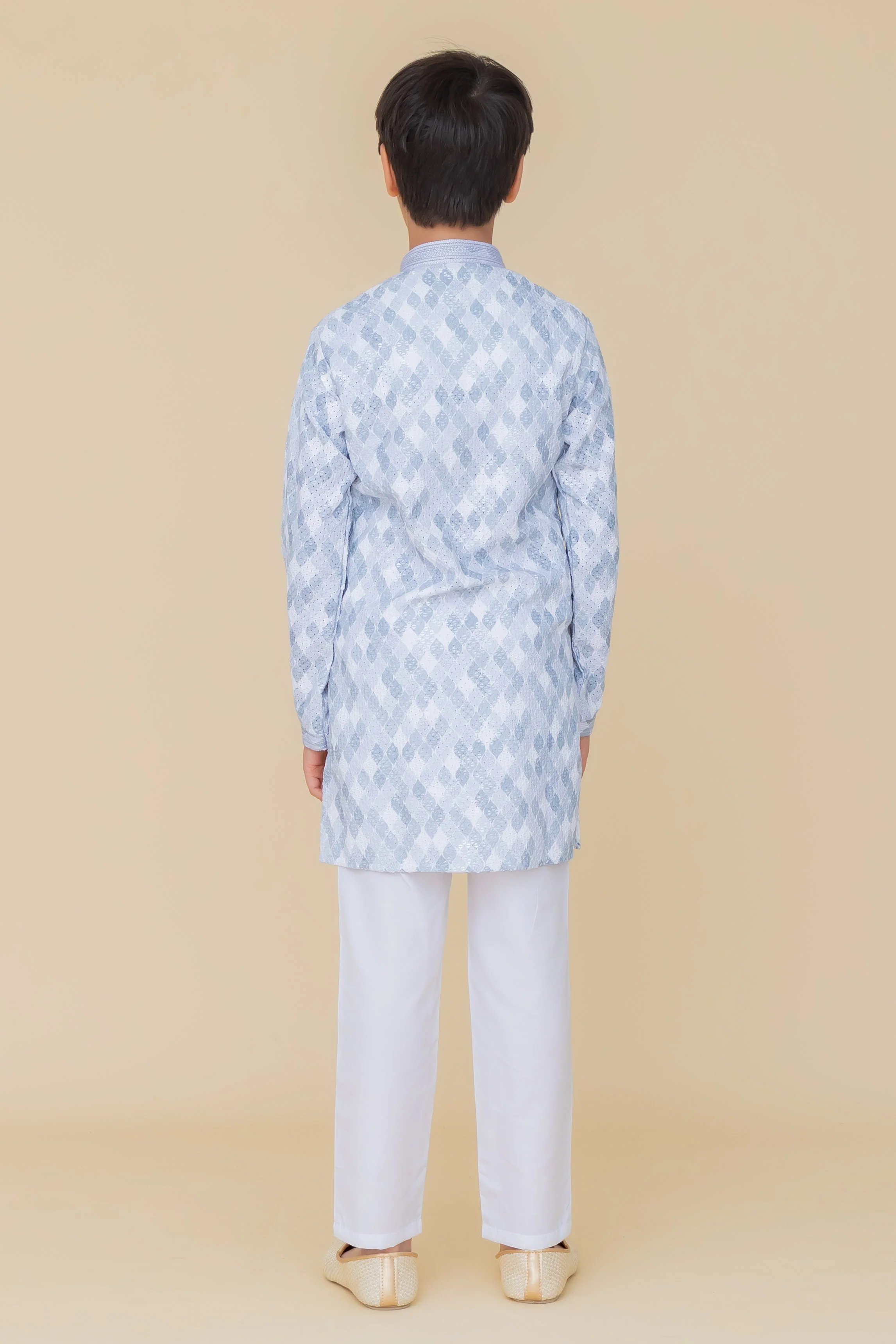 MLS KIDS PRINTED KURTA PAJAMA