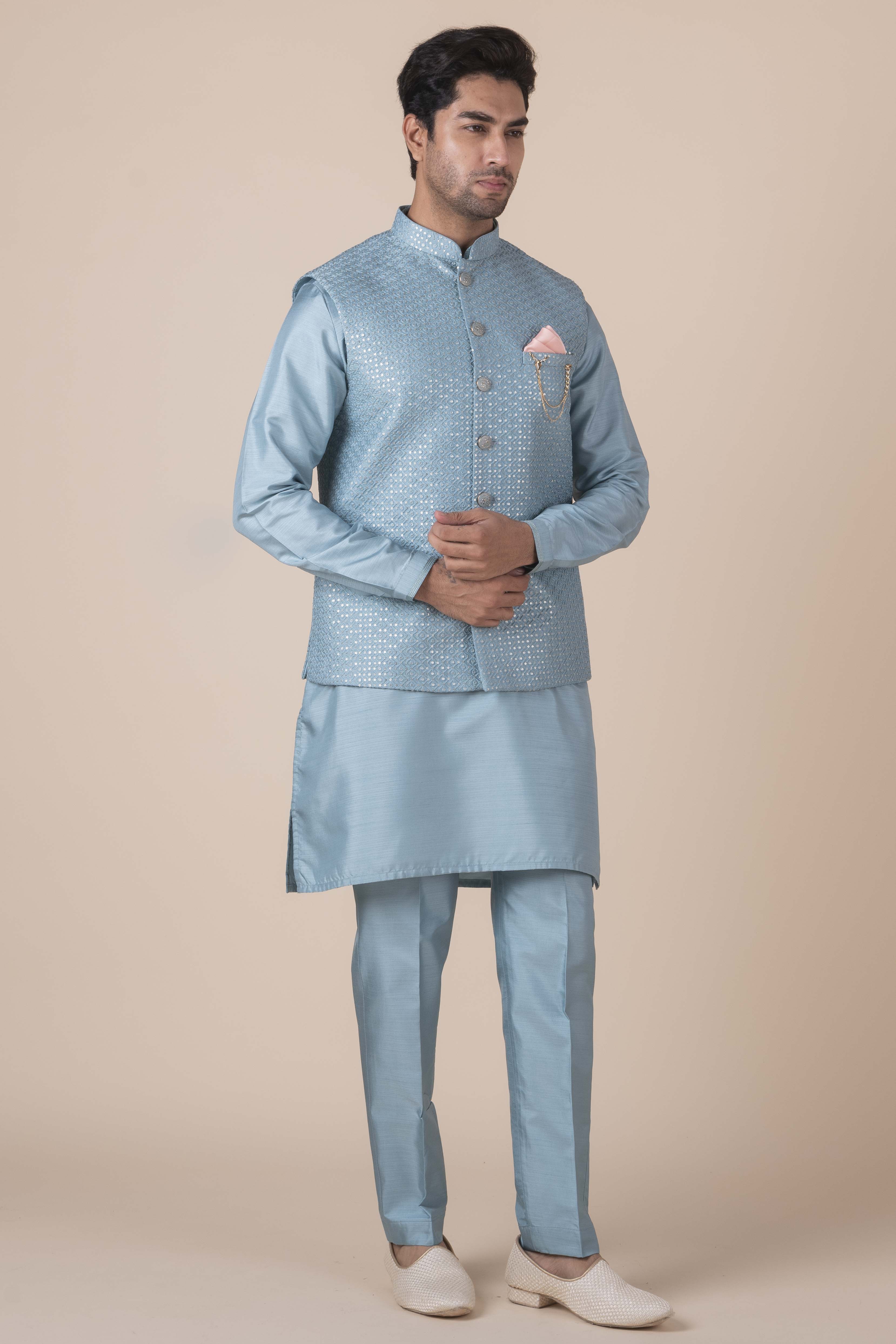MLS KURTA JAWAHAR SET