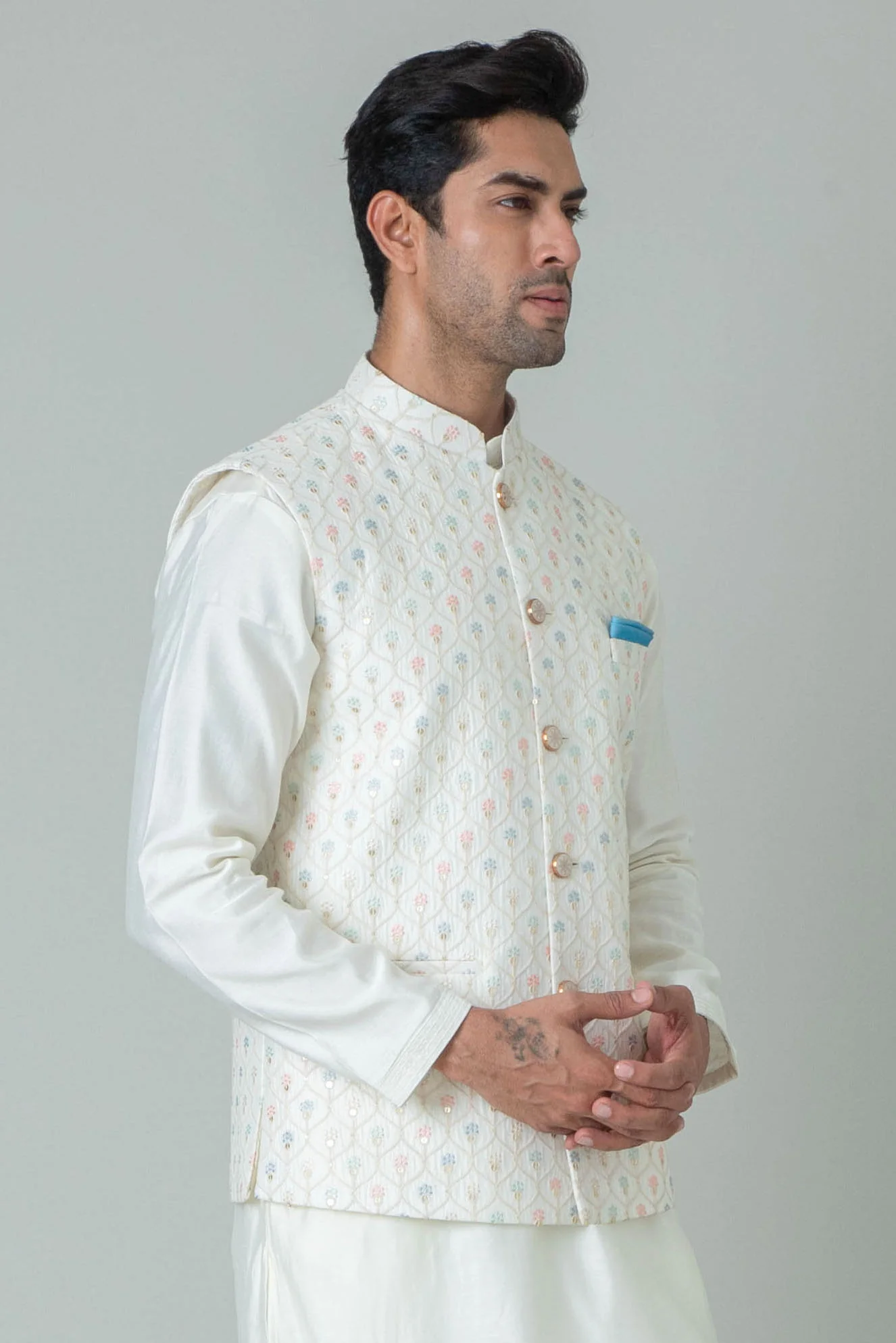 MLS EMBROIDERED JAWAHAR JACKET